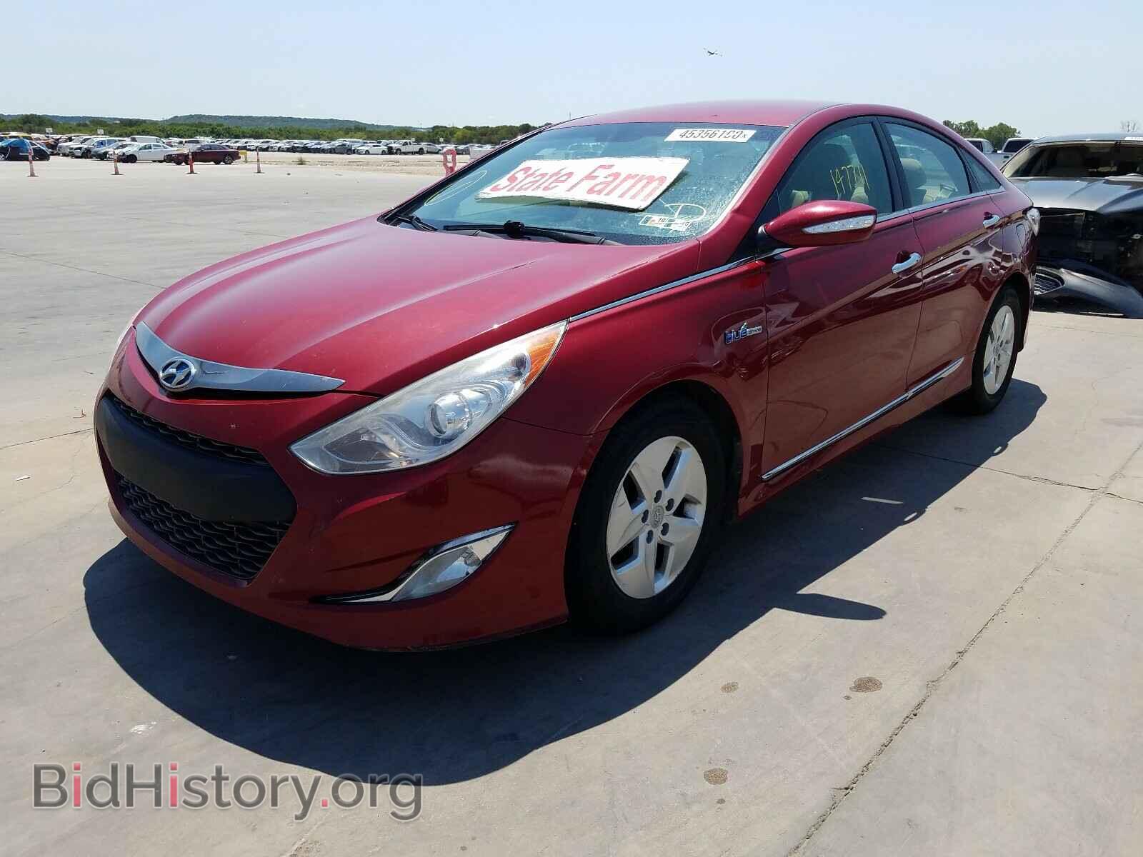2012 HYUNDAI SONATA - VIN: KMHEC4A40CA044015 - Photo 2