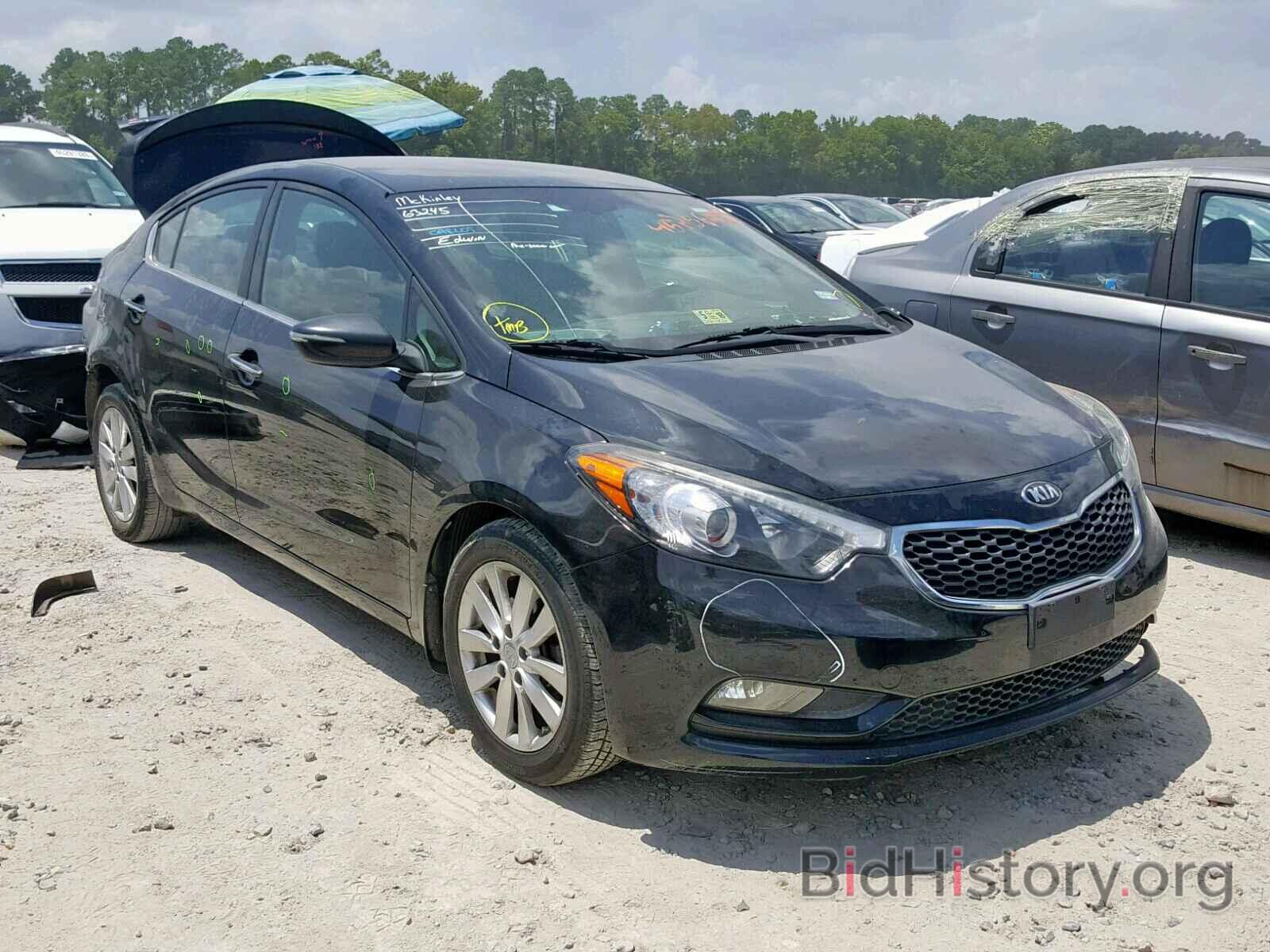 Photo KNAFX4A86E5199435 - KIA FORTE EX 2014