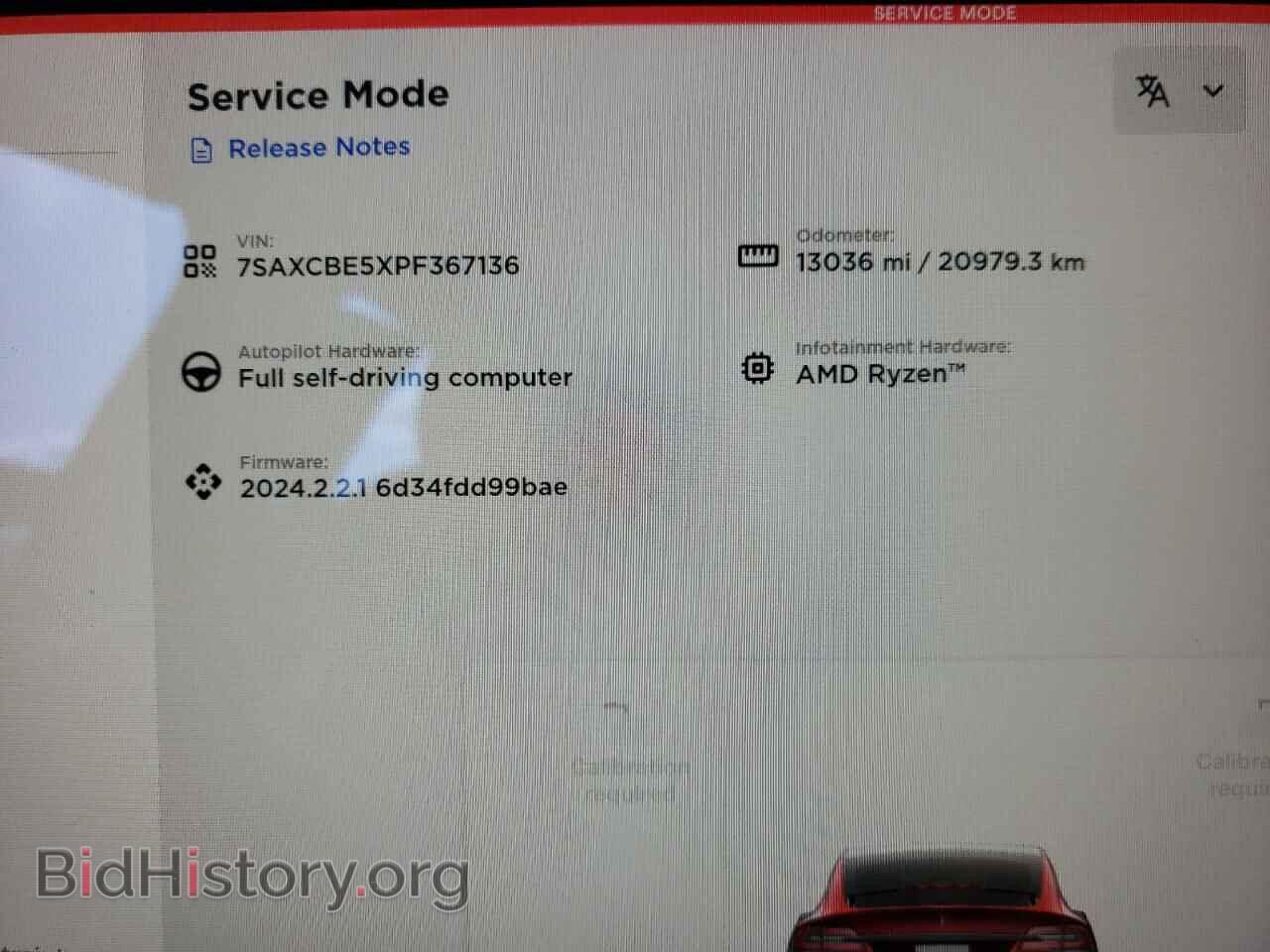 2023 TESLA MODEL X - VIN: 7SAXCBE5XPF367136 - Photo 9