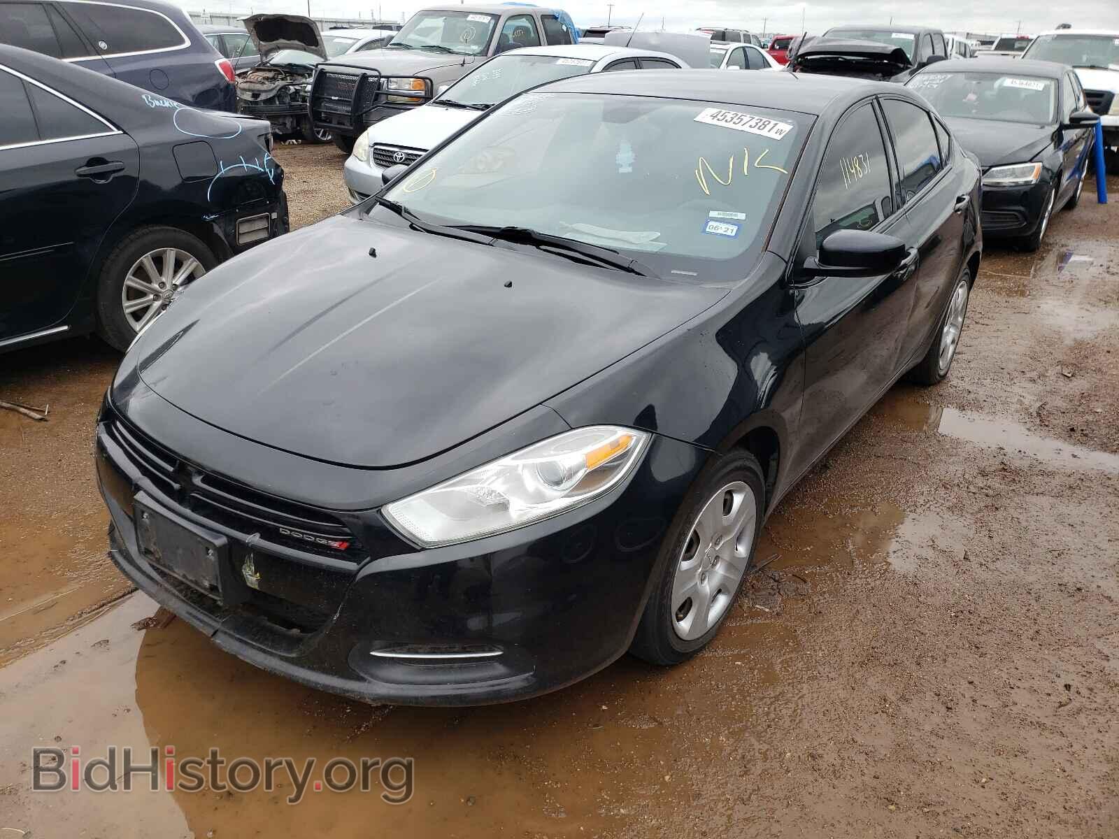 2015 DODGE DART - VIN: 1C3CDFAA3FD345850 - Фото 2