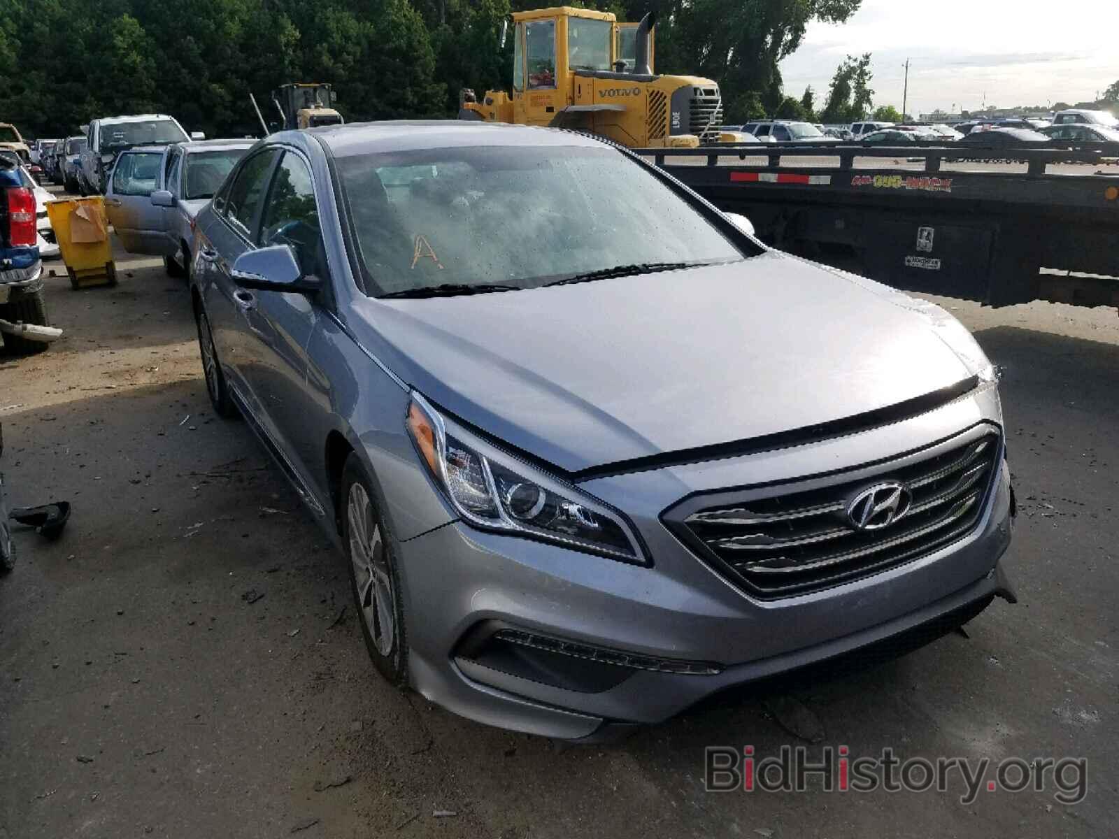 Фотография 5NPE34AF7FH114290 - HYUNDAI SONATA 2015