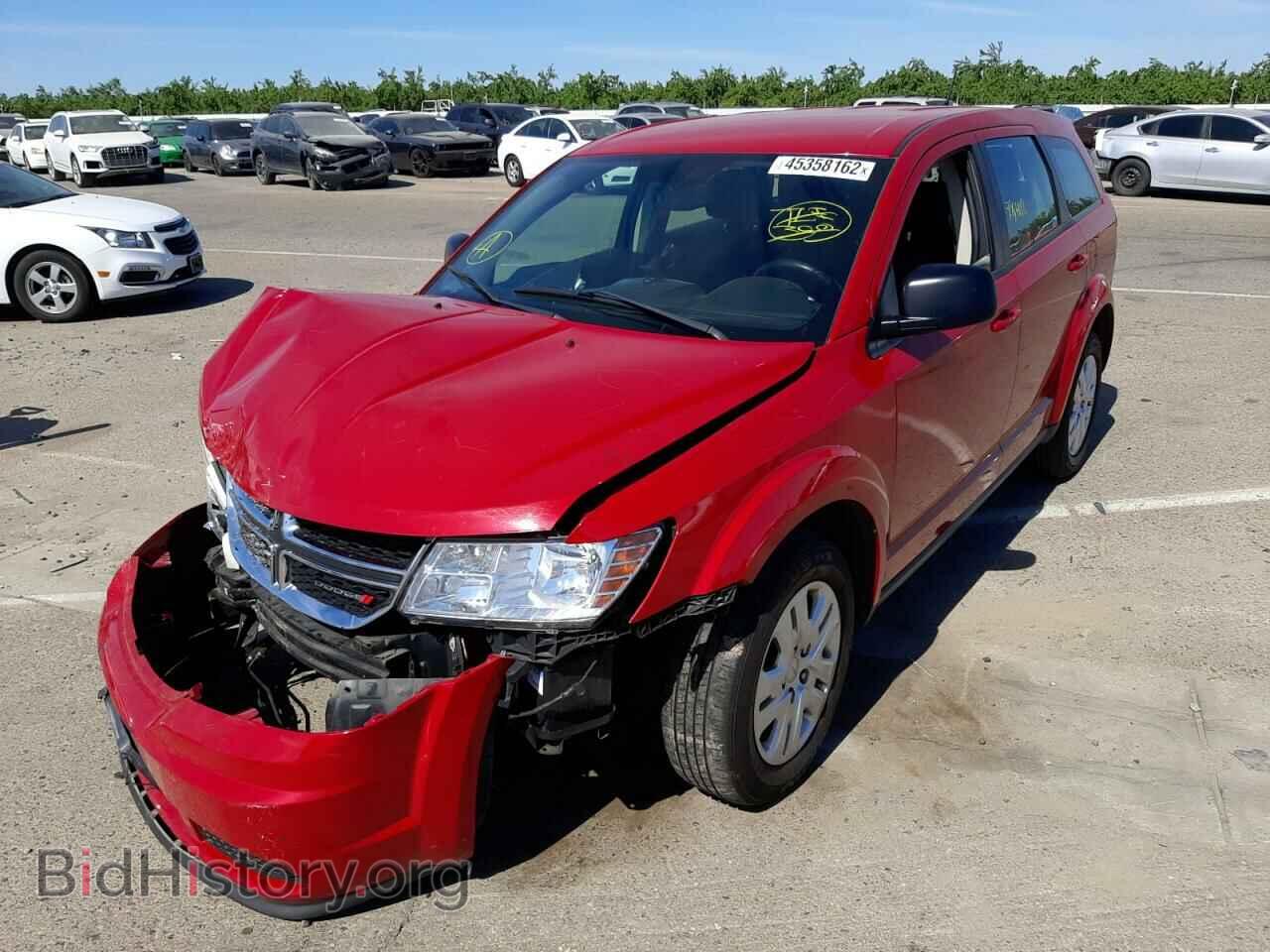 2015 DODGE JOURNEY - VIN: 3C4PDCAB0FT645330 - Фото 2