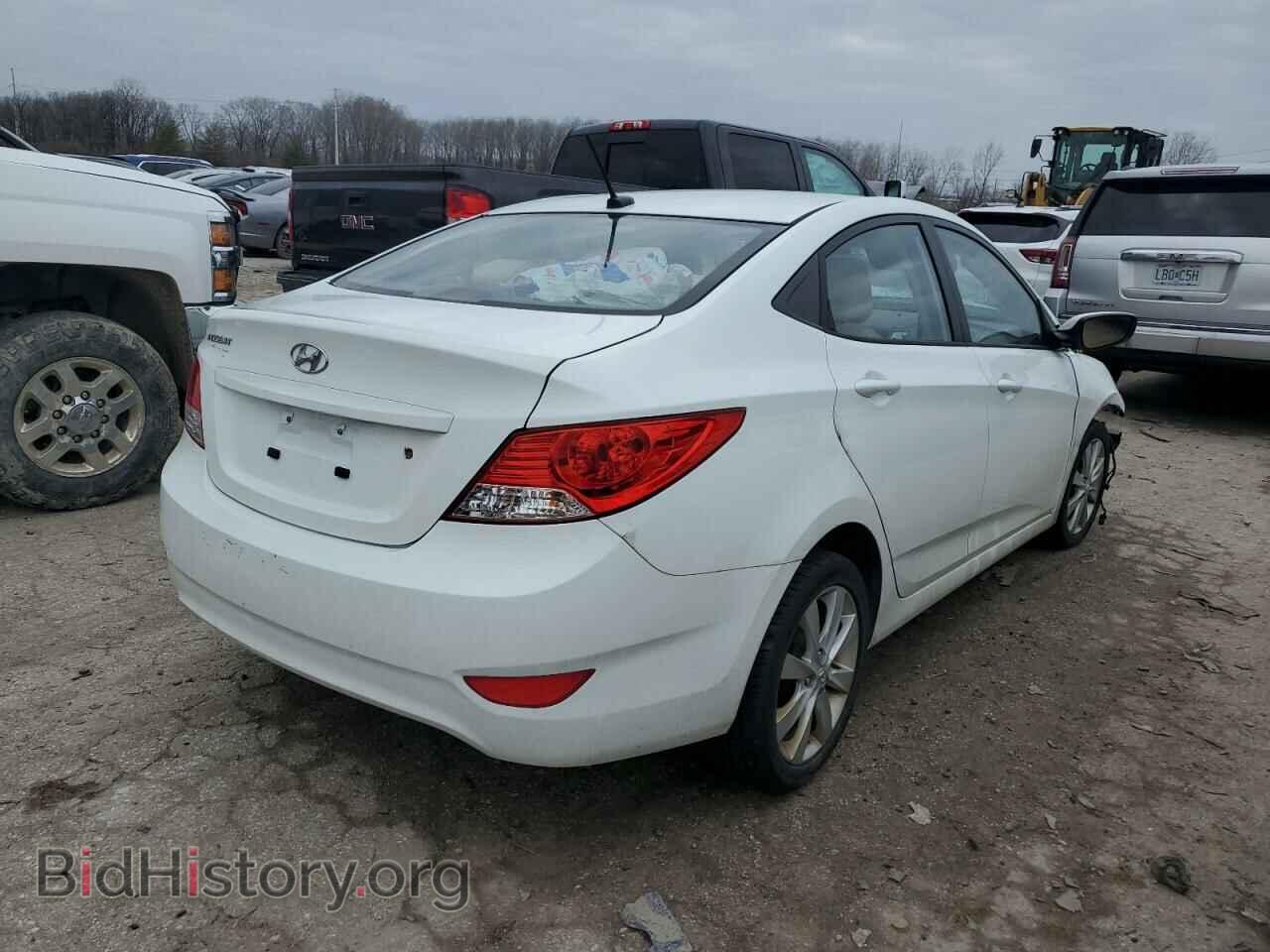 2014 HYUNDAI ACCENT - VIN: KMHCU4AE0EU775378 - Фото 3