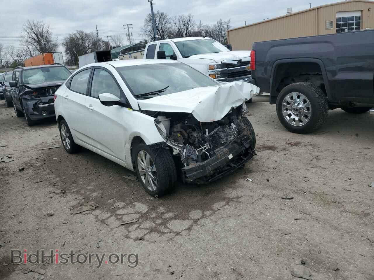 2014 HYUNDAI ACCENT - VIN: KMHCU4AE0EU775378 - Фото 4