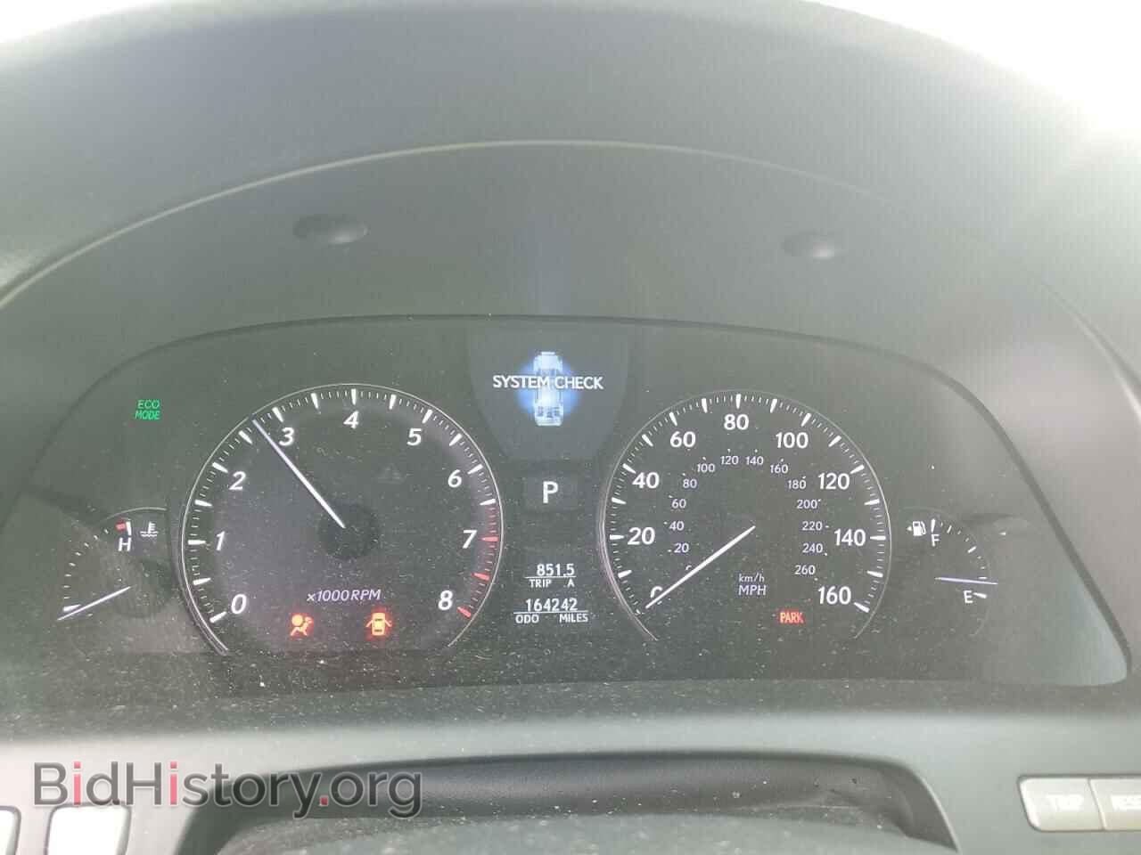 2010 LEXUS LS460 - VIN: JTHGL5EF8A5041575 - Фото 9