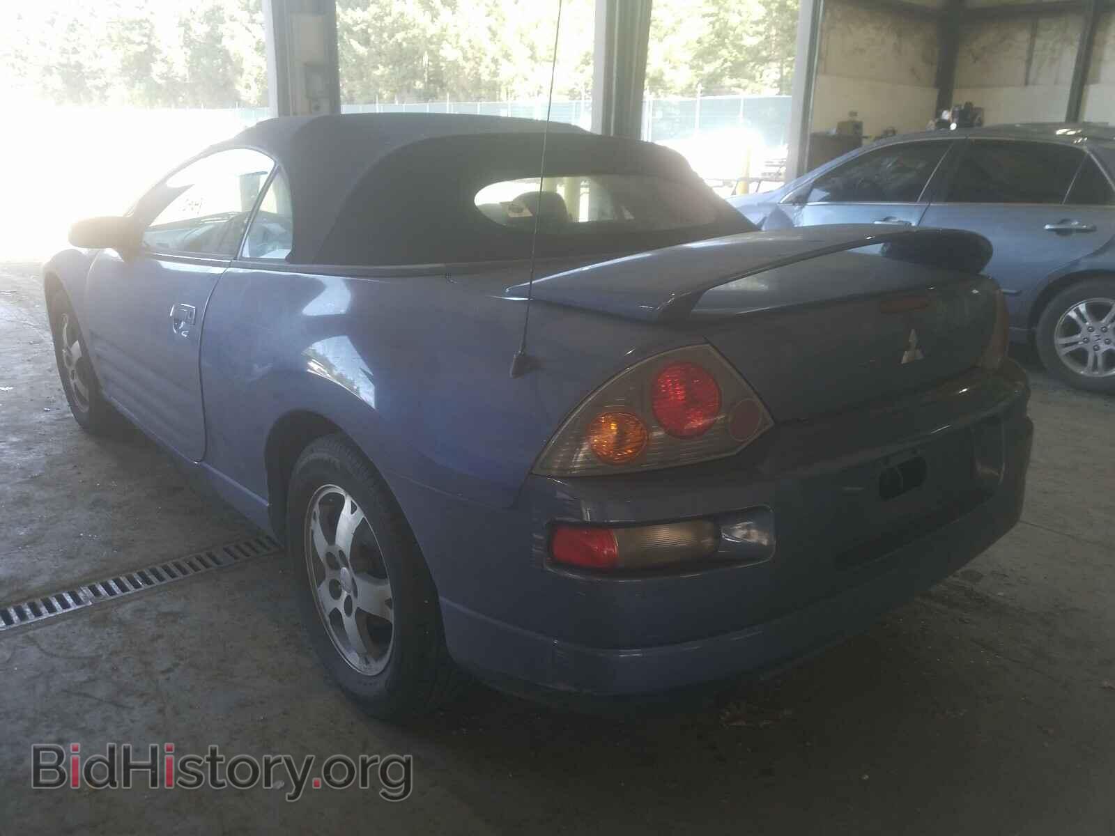 2003 MITSUBISHI ECLIPSE - VIN: 4A3AE45G63E020695 - Фото 3