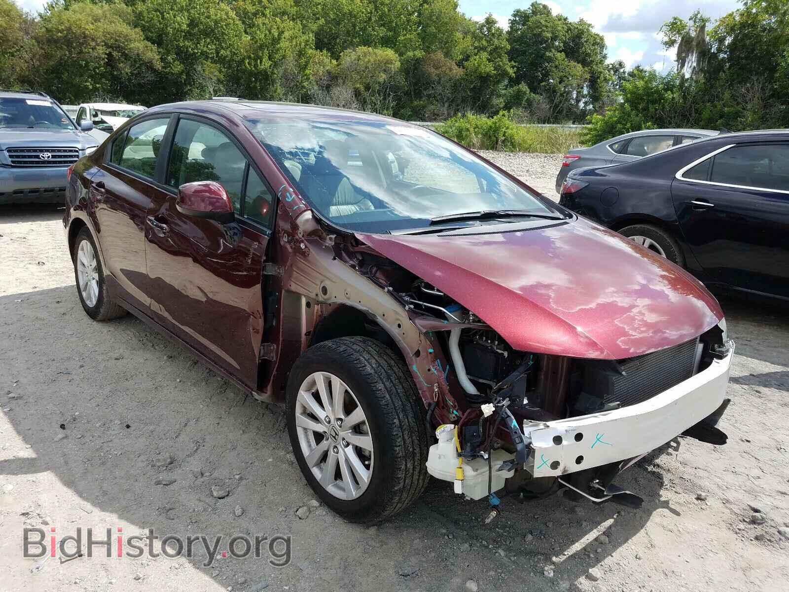 Фотография 19XFB2F91CE073542 - HONDA CIVIC 2012