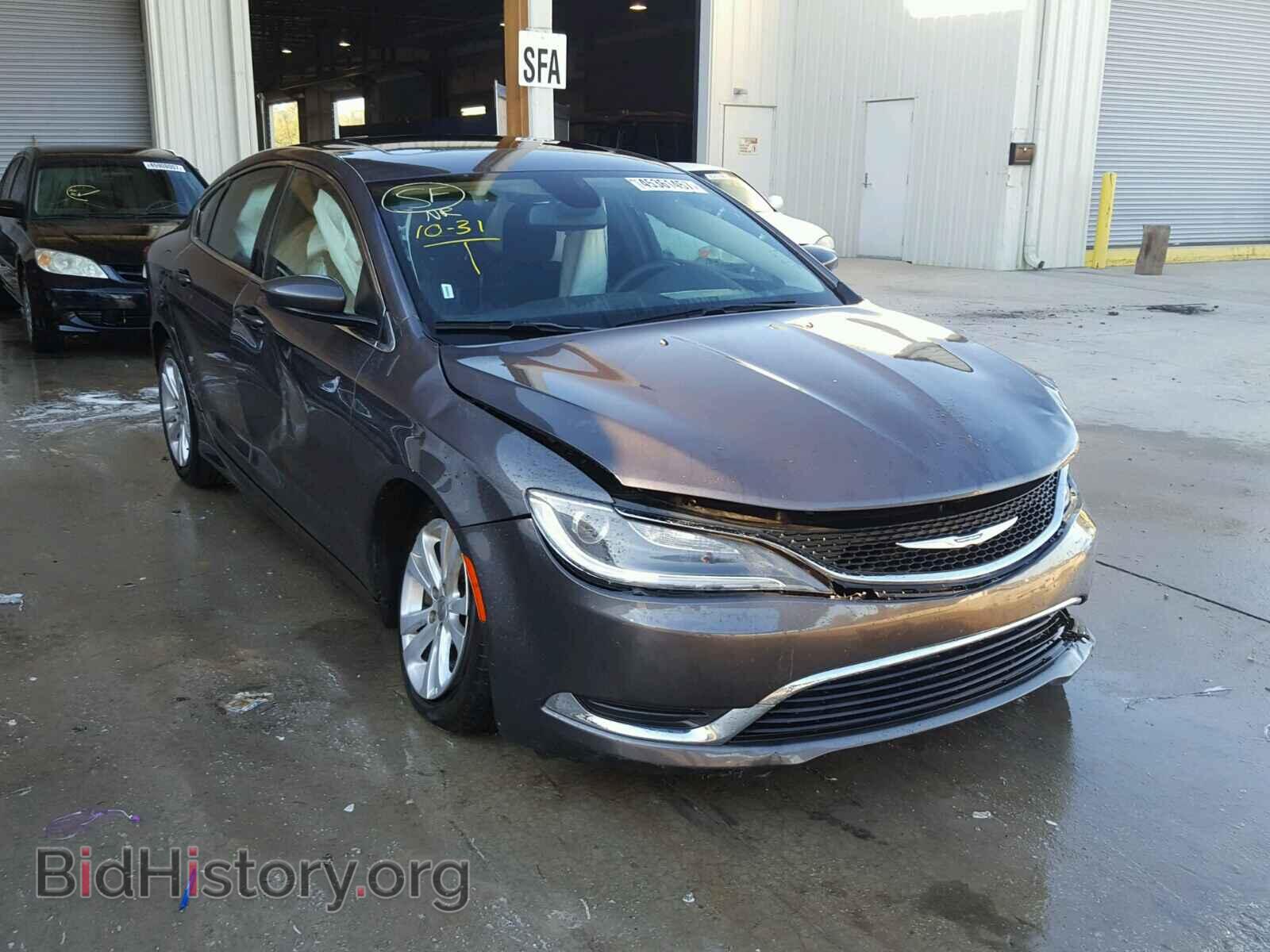 Фотография 1C3CCCAB5FN726300 - CHRYSLER 200 2015