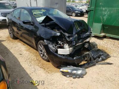 2015 Dodge DART Dart SE, черный — VIN 1C3CDFAA0FD390986, Copart