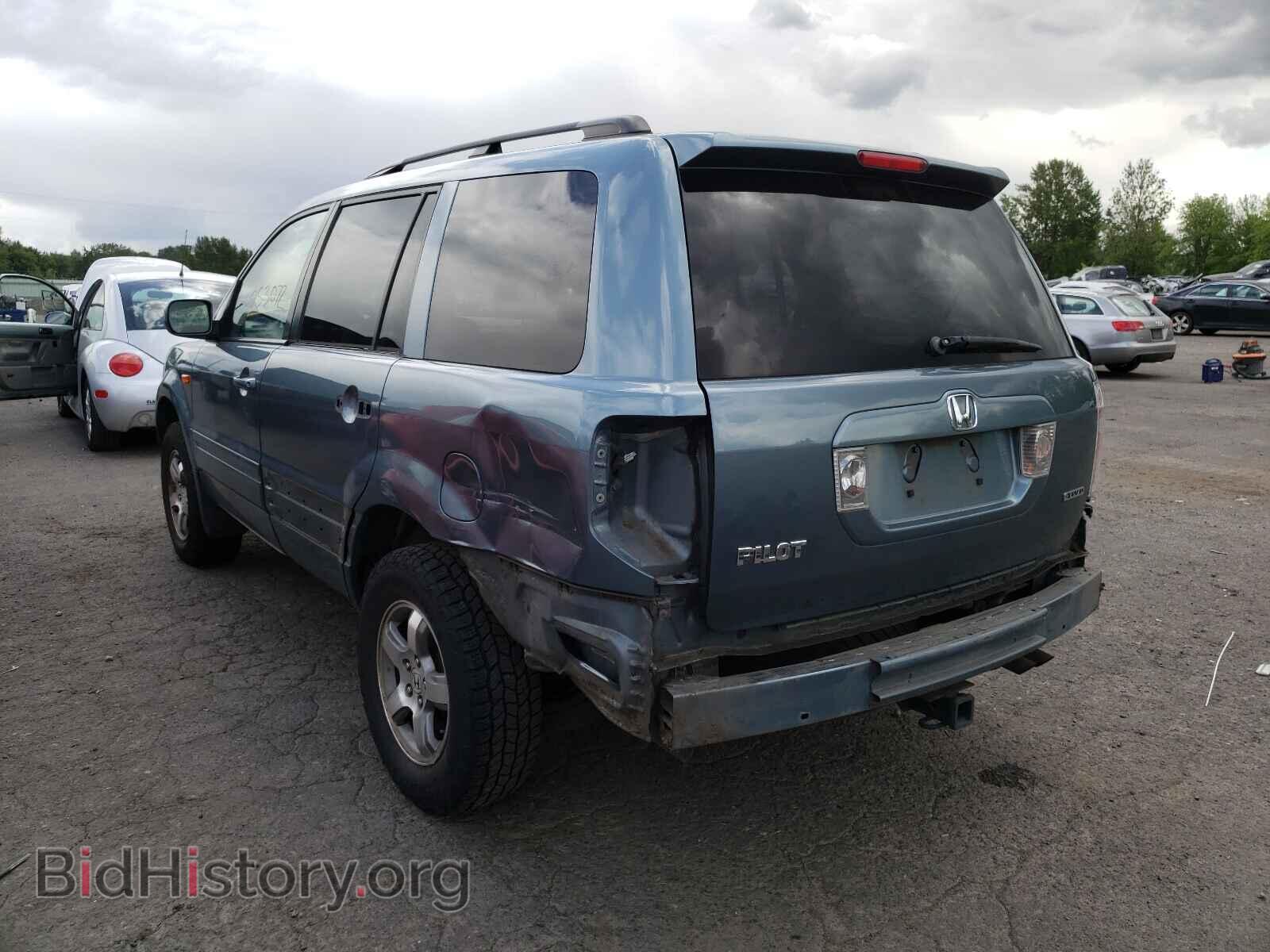 2007 HONDA PILOT - VIN: 2HKYF18497H503845 - Фото 3