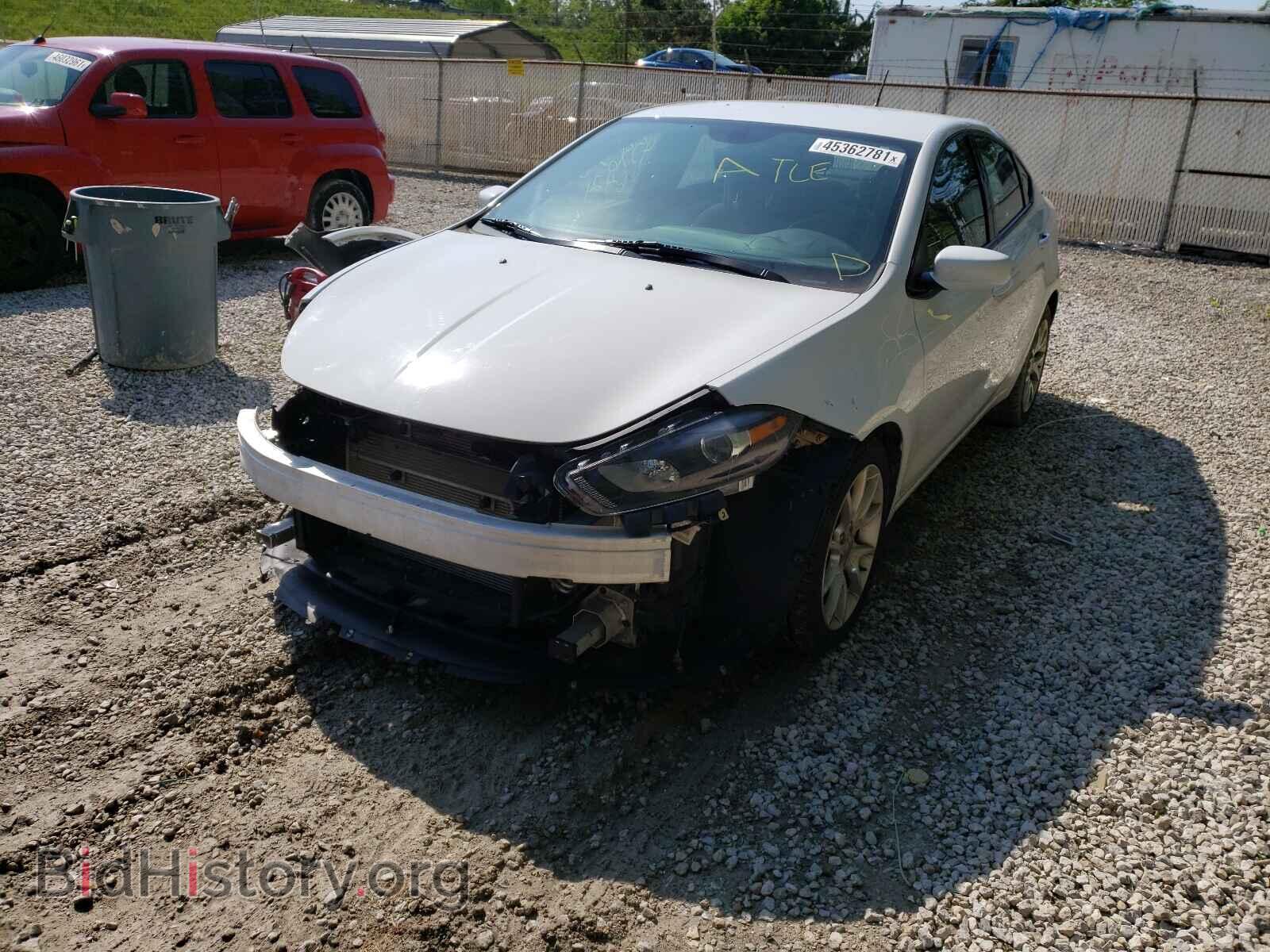 2013 DODGE DART - VIN: 1C3CDFBA4DD338417 - Фото 2
