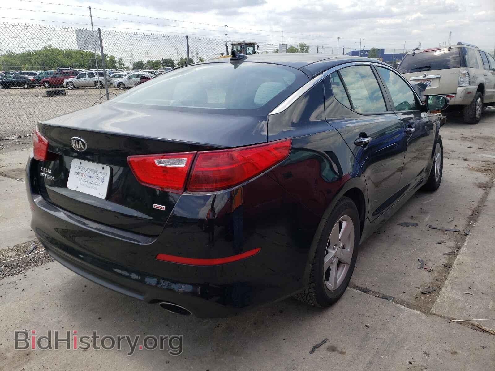 2015 KIA OPTIMA - VIN: 5XXGM4A71FG379457 - Фото 4