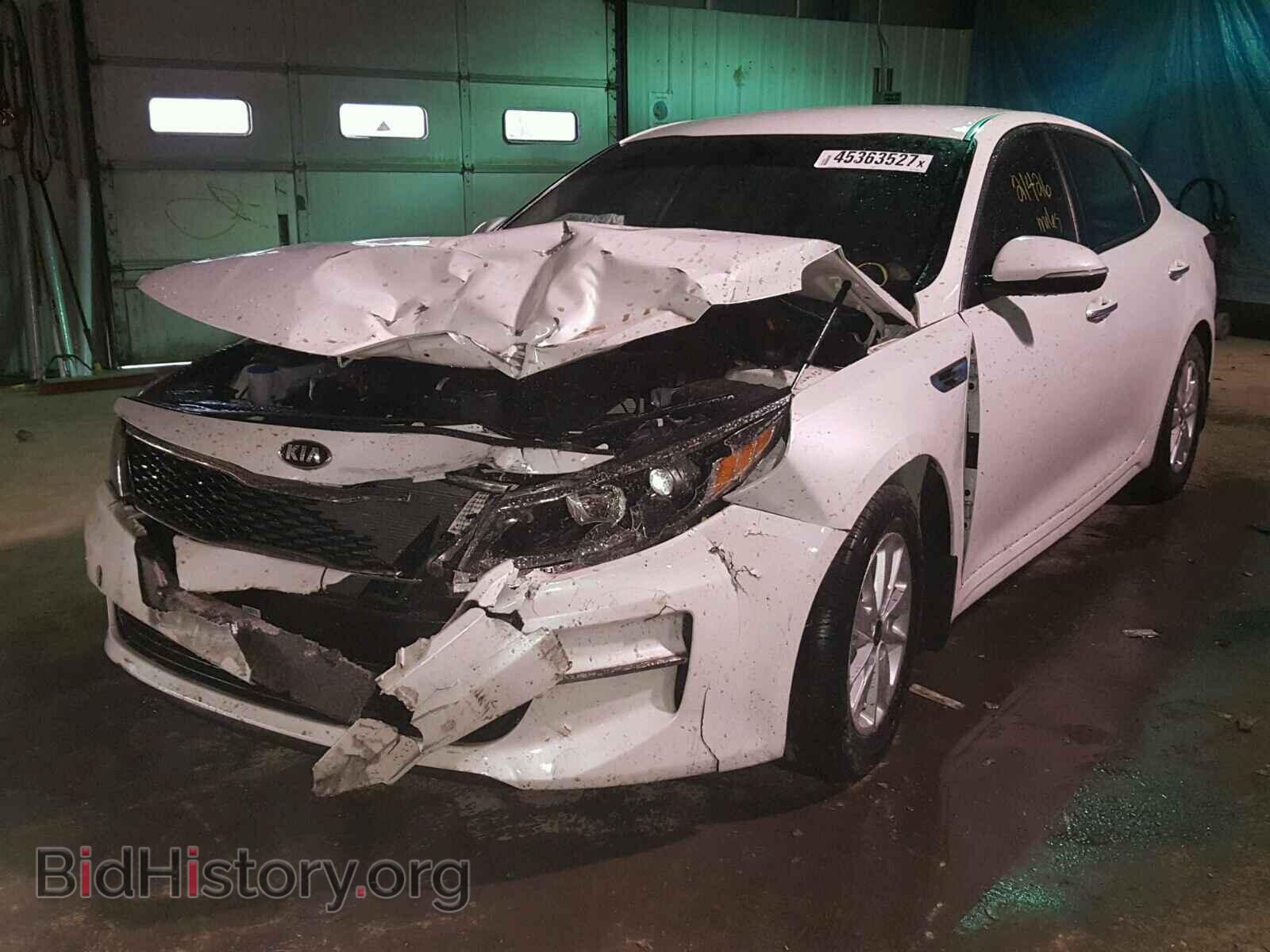 2016 KIA OPTIMA - VIN: KNAGT4L32G5117480 - Фото 2