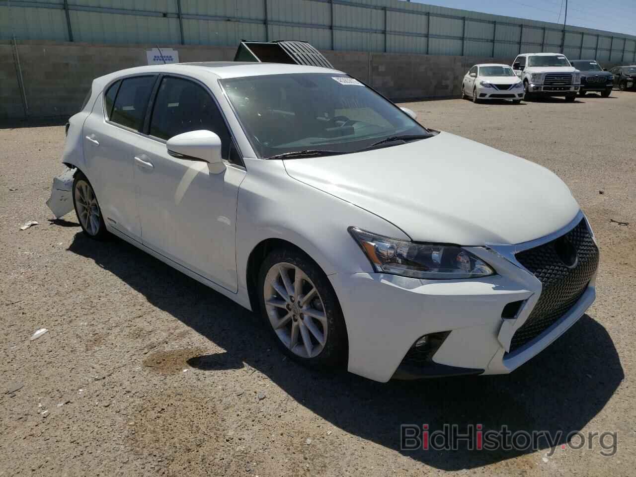 Photo JTHKD5BH7C2052097 - LEXUS CT 200 2012