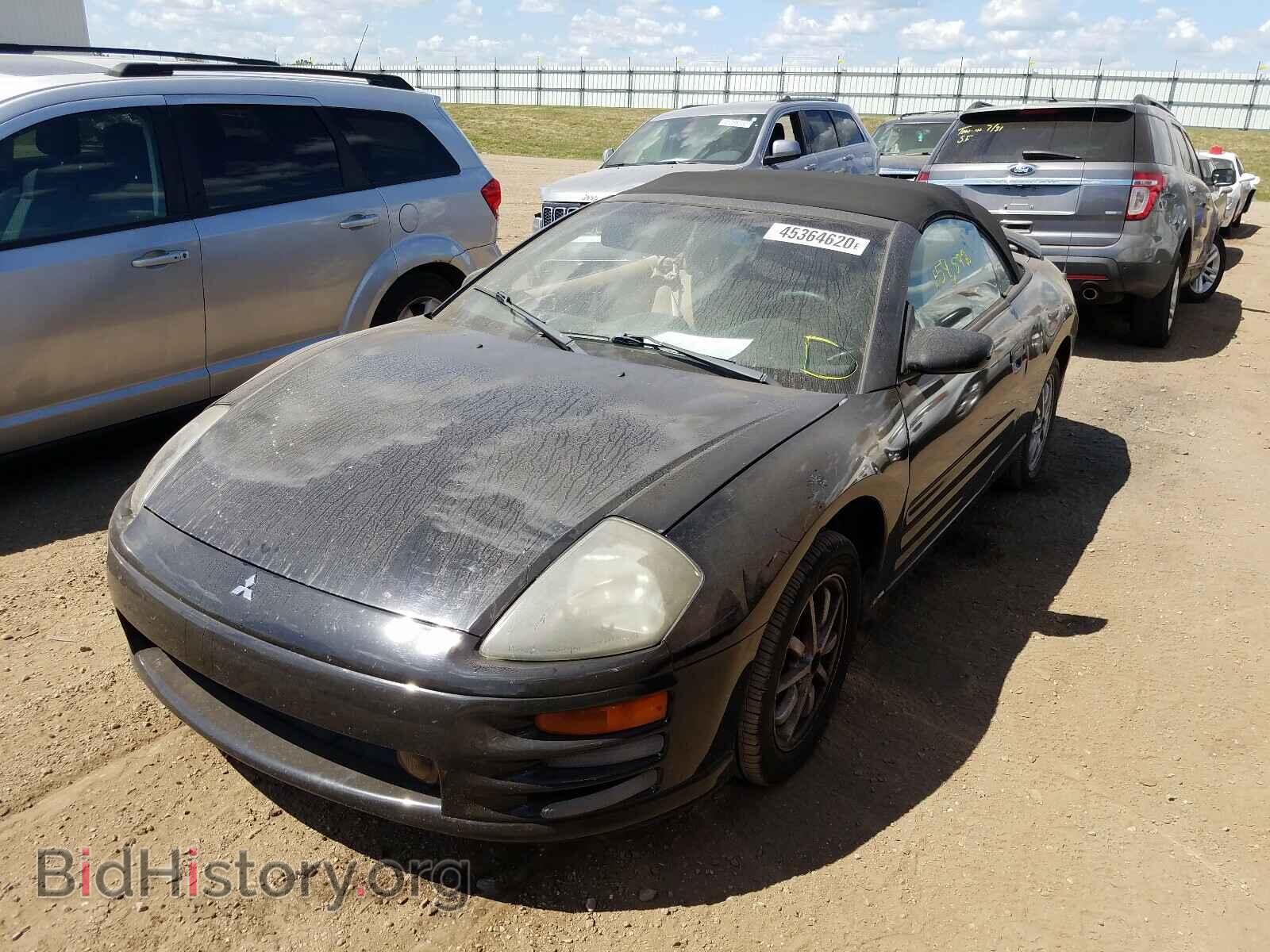 2002 MITSUBISHI ECLIPSE - VIN: 4A3AE45G22E090953 - Photo 2