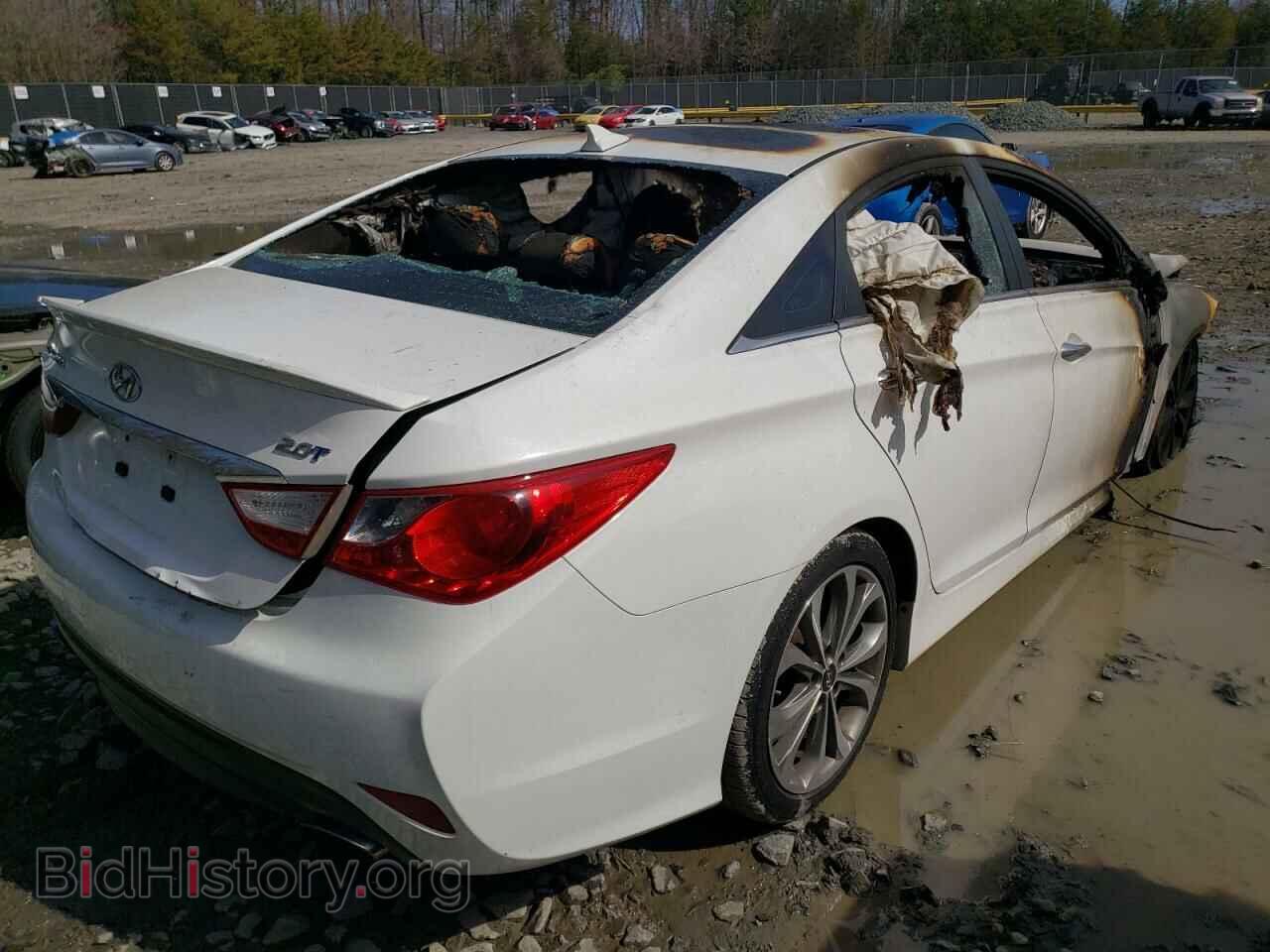 2014 HYUNDAI SONATA - VIN: 5NPEC4AB0EH818665 - Photo 3