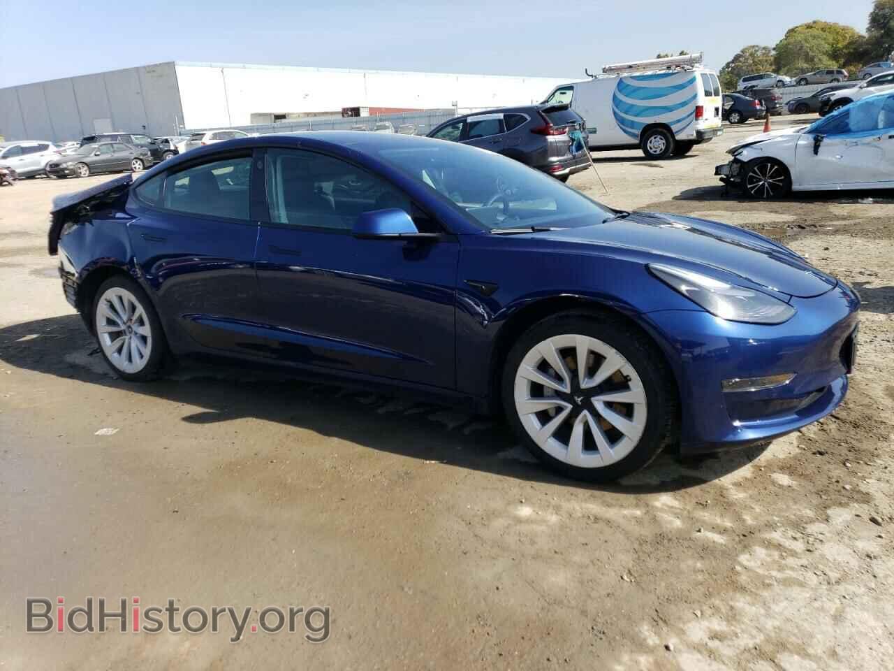 2022 TESLA MODEL 3 - VIN: 5YJ3E1EA4NF143807 - Фото 4