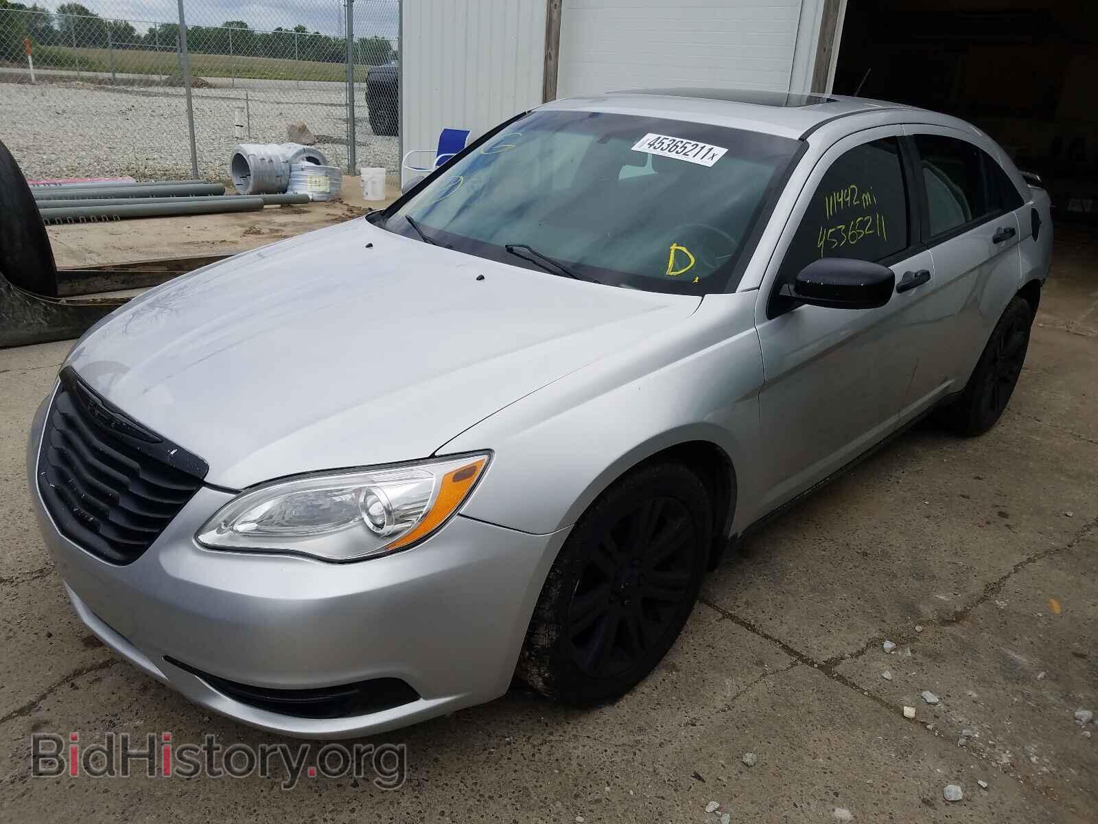 2012 CHRYSLER 200 - VIN: 1C3CCBBB5CN241465 - Фото 2