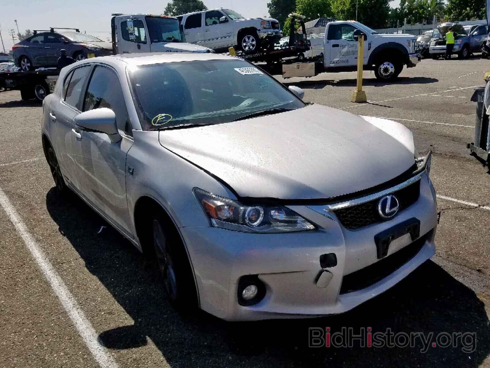 Photo JTHKD5BH7C2086749 - LEXUS CT 200 2012