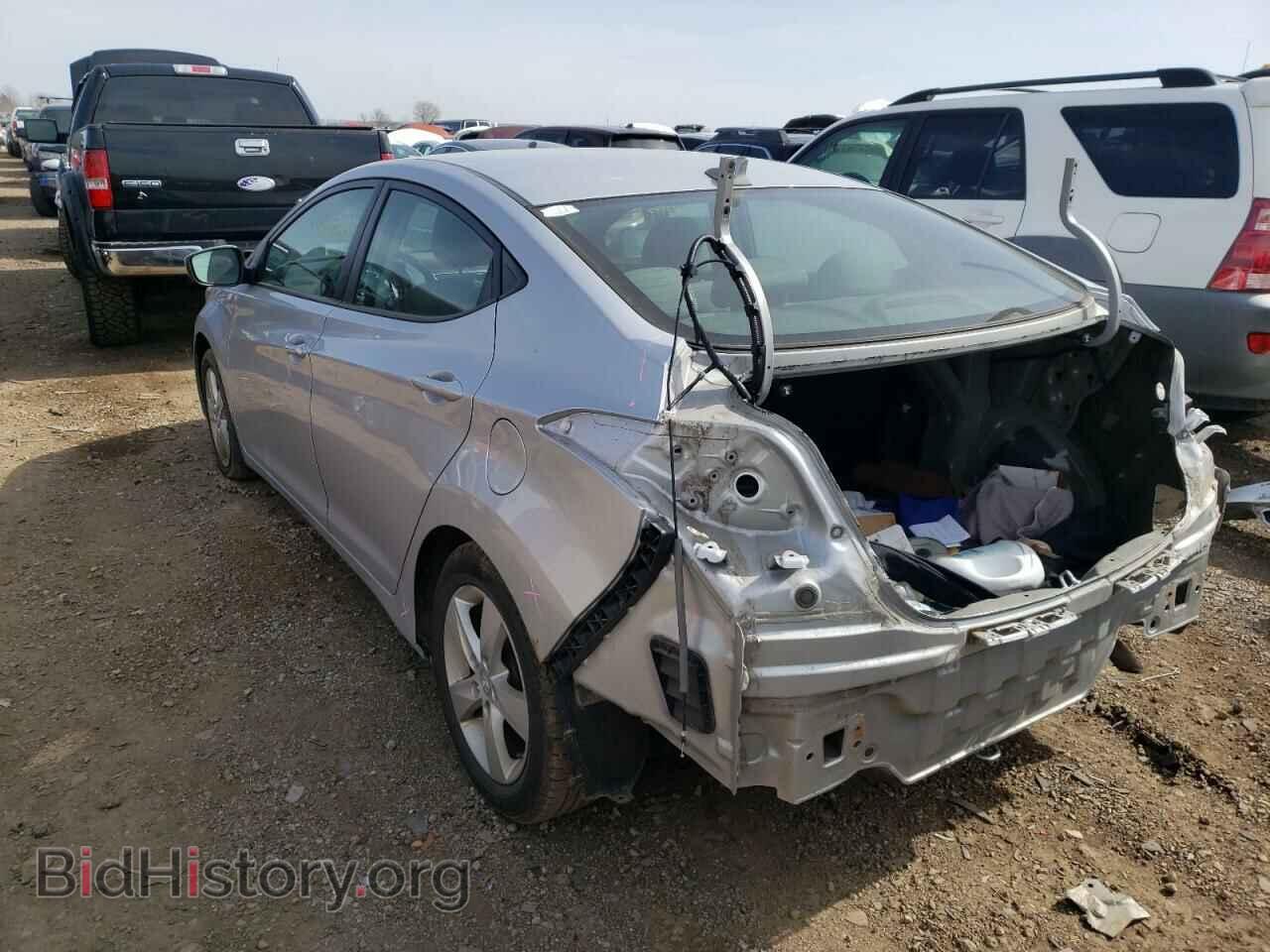 2012 HYUNDAI ELANTRA - VIN: 5NPDH4AE2CH149464 - Фото 2