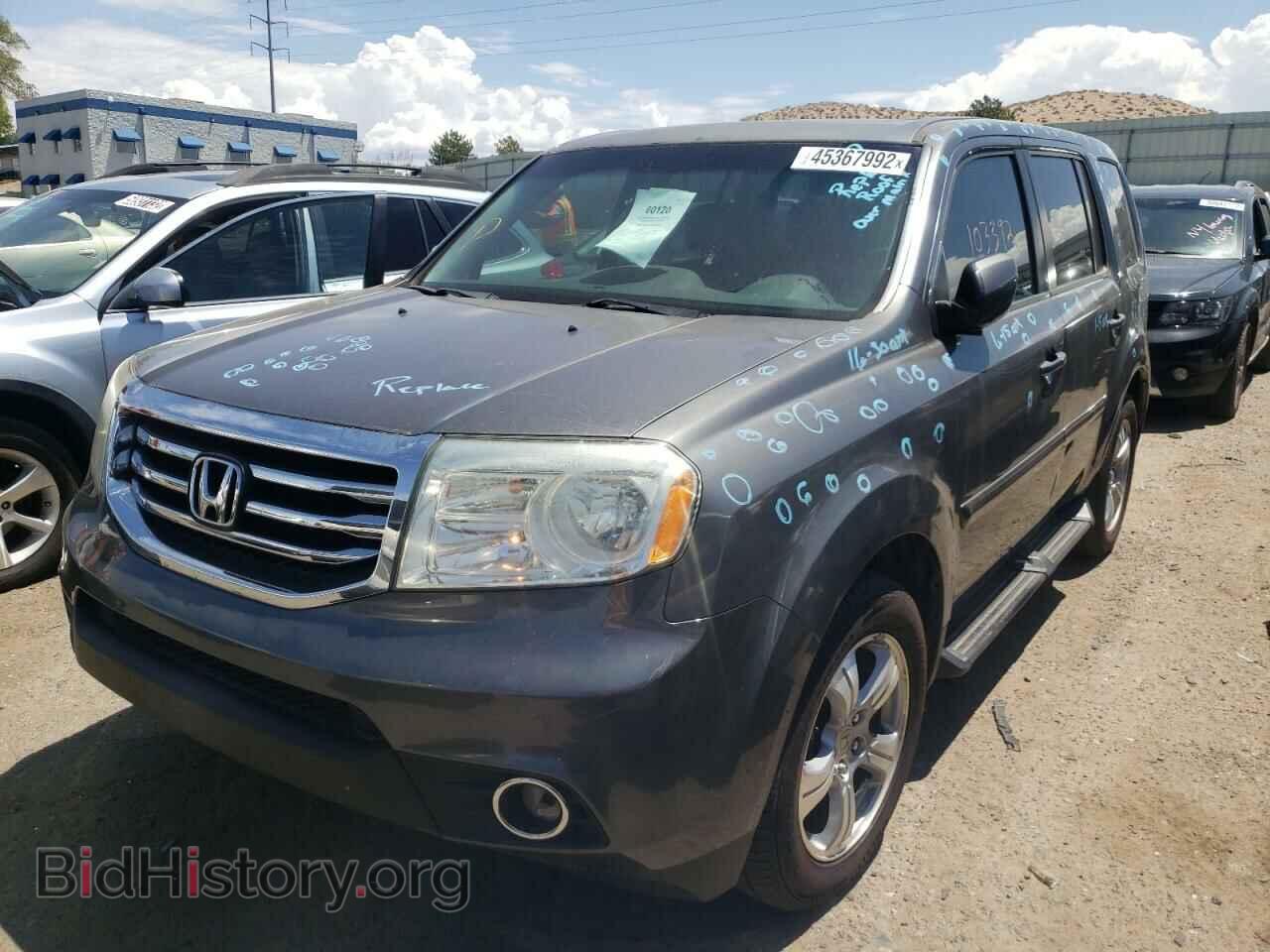 2012 HONDA PILOT - VIN: 5FNYF3H64CB019359 - Фото 2
