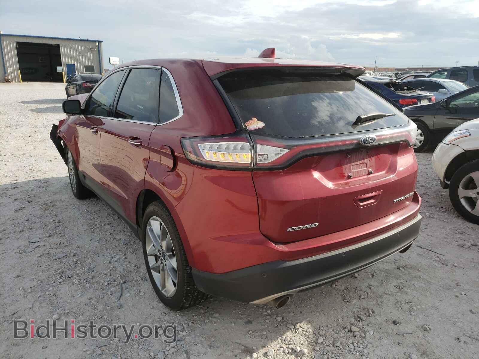 2015 FORD EDGE - VIN: 2FMPK3K85FBC23215 - Фото 3