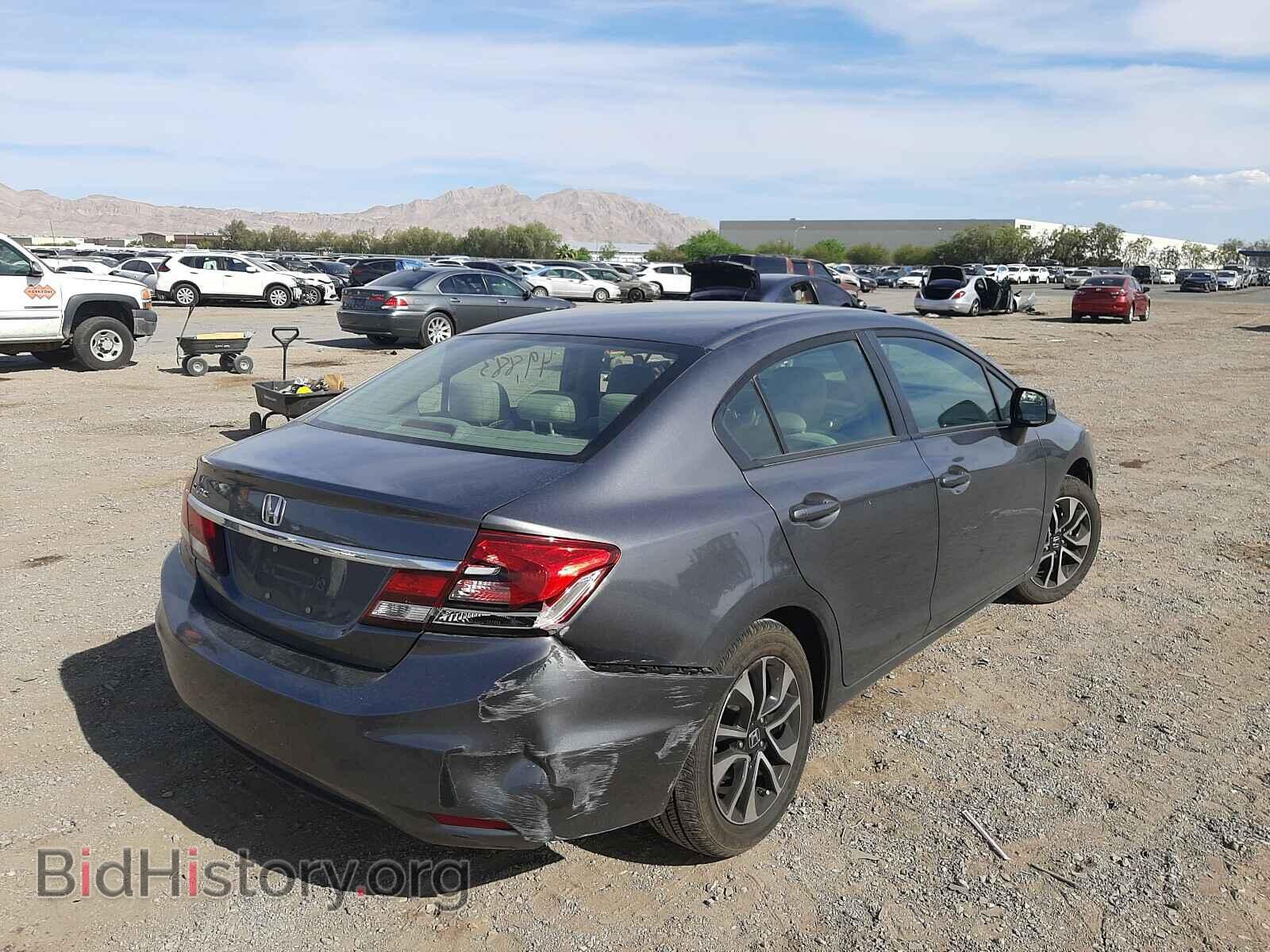 2013 HONDA CIVIC - VIN: 19XFB2F88DE019776 - Фото 4