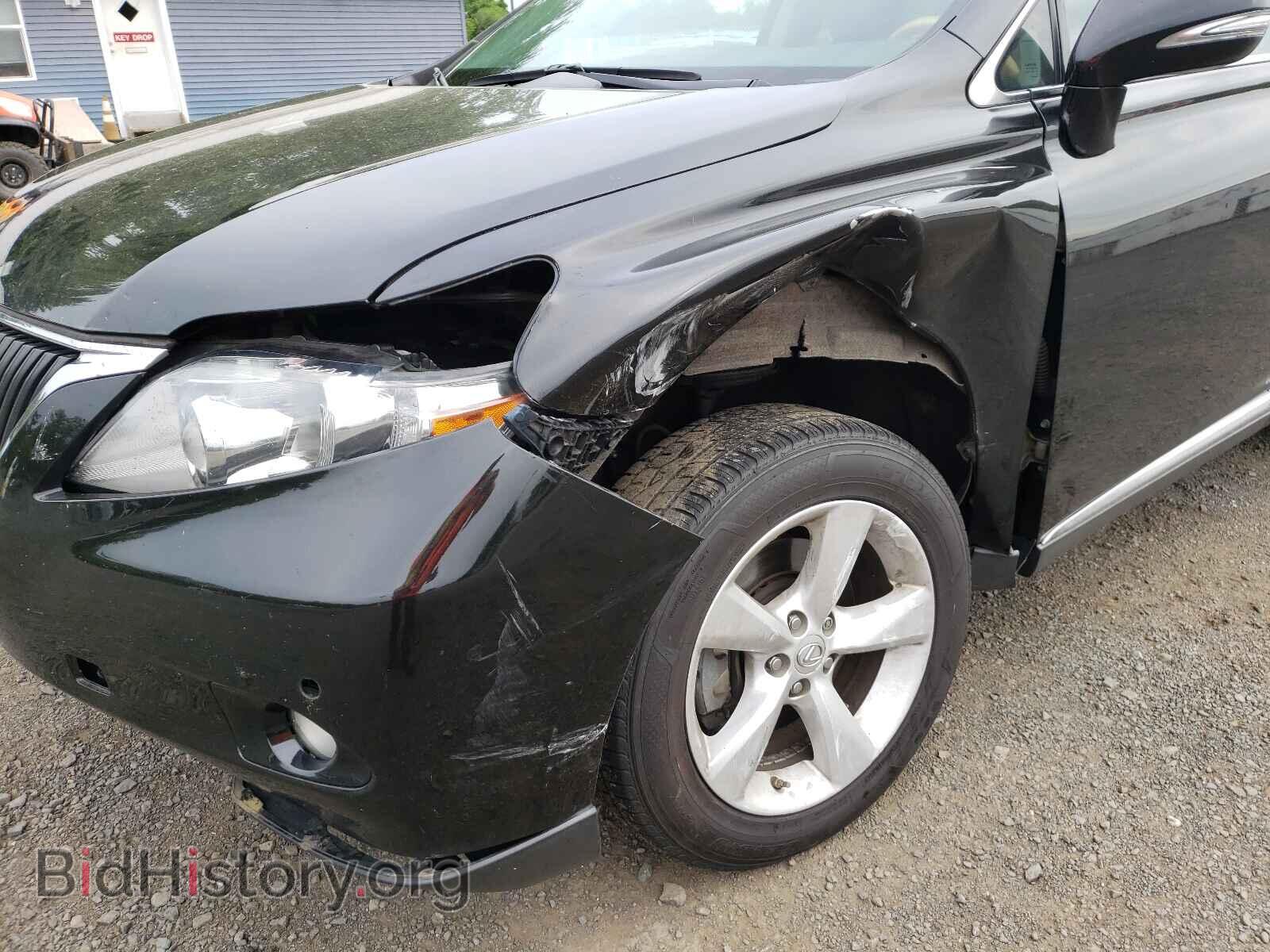 2011 LEXUS RX350 - VIN: 2T2BK1BAXBC114221 - Фото 9