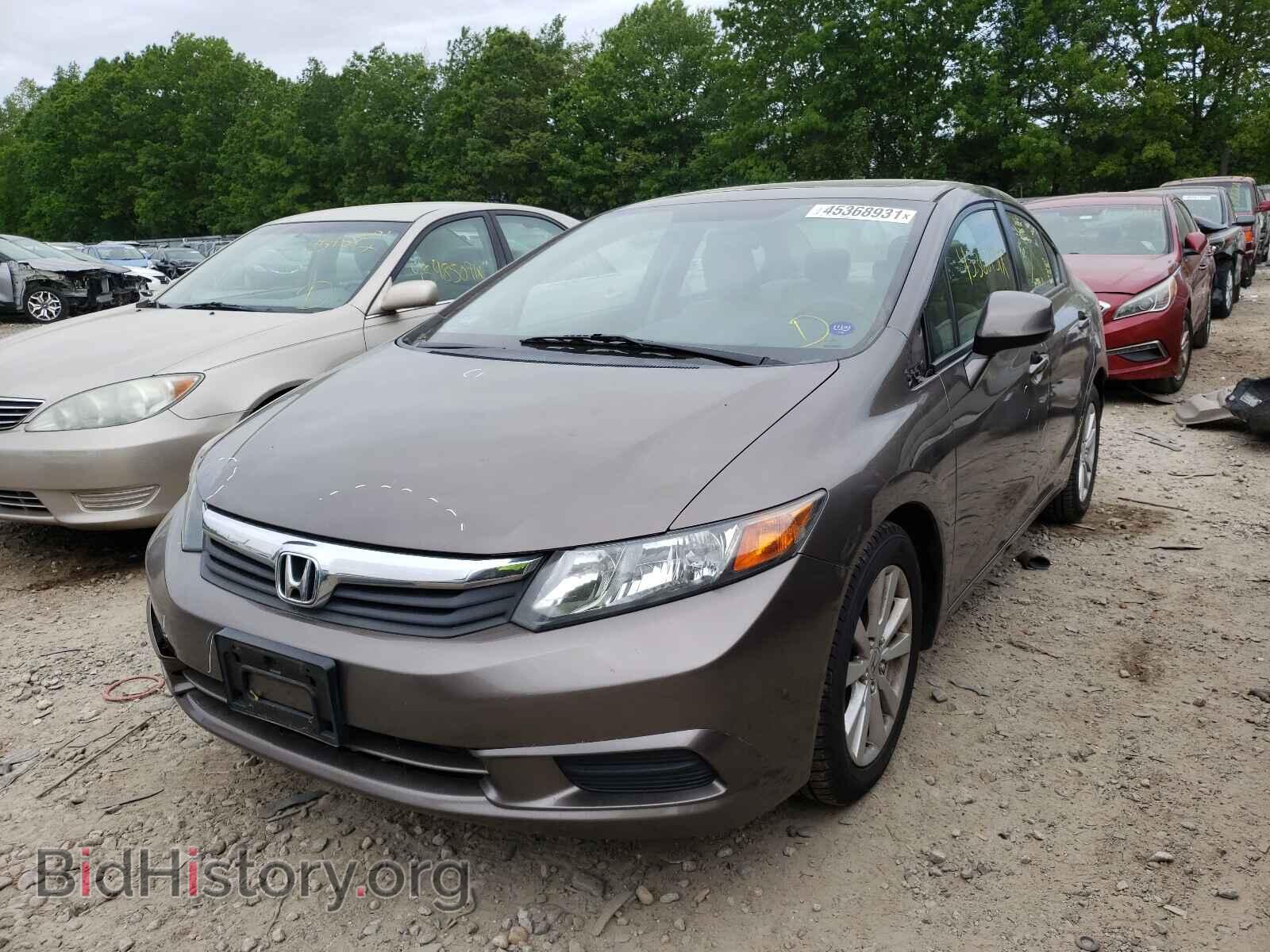 2012 HONDA CIVIC - VIN: 2HGFB2F86CH522145 - Photo 2