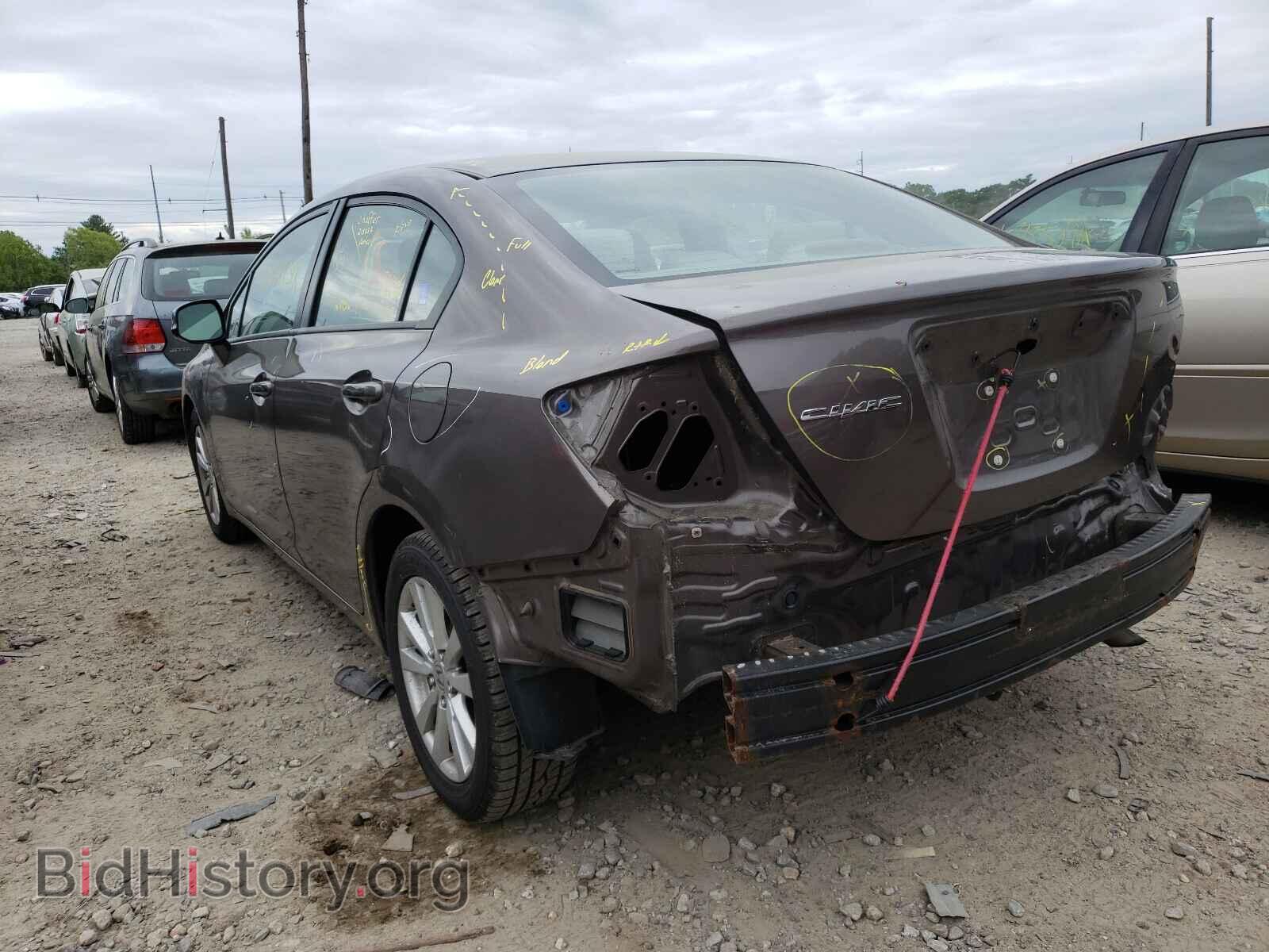 2012 HONDA CIVIC - VIN: 2HGFB2F86CH522145 - Photo 3
