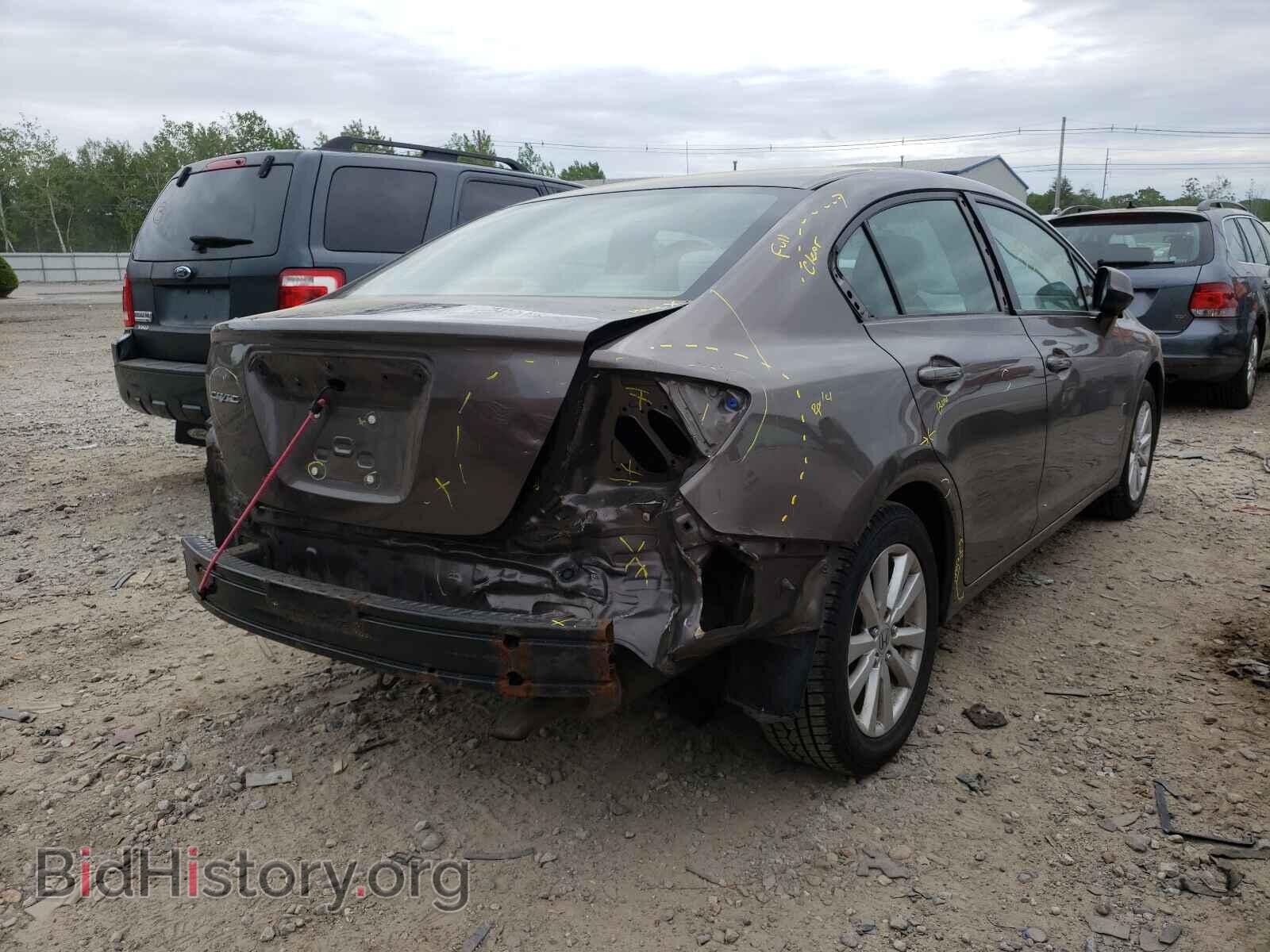 2012 HONDA CIVIC - VIN: 2HGFB2F86CH522145 - Photo 4
