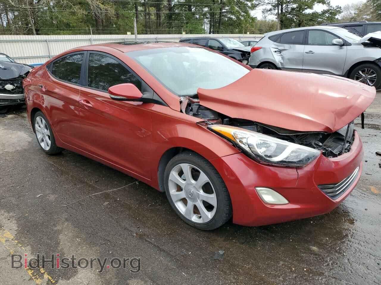 2012 HYUNDAI ELANTRA - VIN: KMHDH4AE0CU200929 - Фото 4