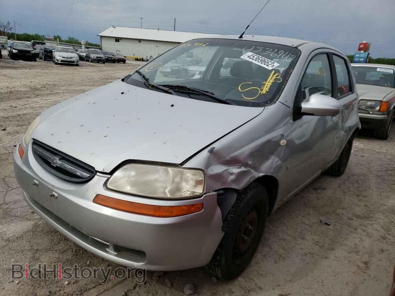 2007 CHEVROLET AVEO - VIN: KL1TD66667B734213 - Фото 2