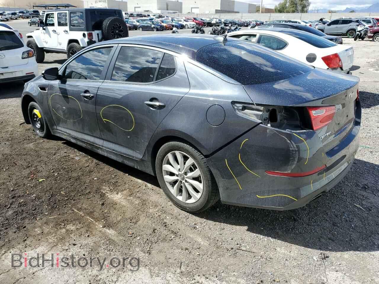2015 KIA OPTIMA - VIN: KNAGM4A73F5631064 - Фото 2