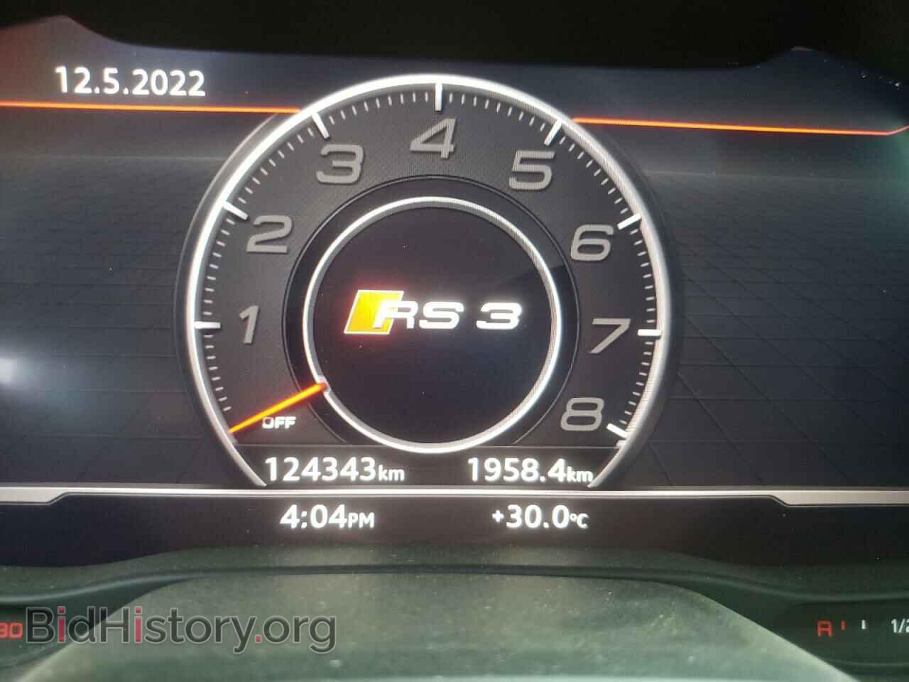 2018 AUDI RS3 - VIN: WUABWGFF1J1900237 - Фото 8
