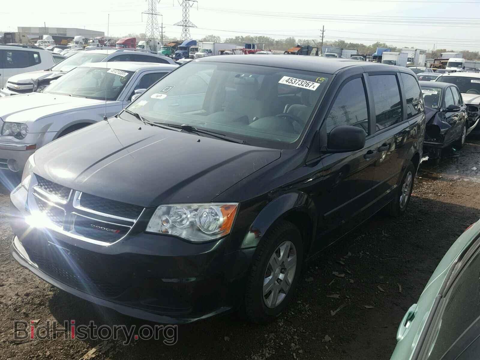 2013 DODGE CARAVAN - VIN: 2C4RDGBG2DR567191 - Фото 2