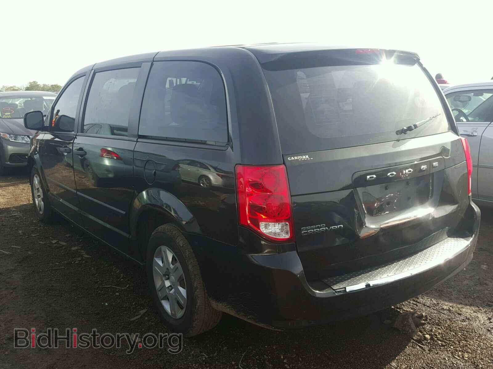 2013 DODGE CARAVAN - VIN: 2C4RDGBG2DR567191 - Фото 3