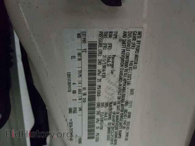 2012 FORD FOCUS - VIN: 1FAHP3F2XCL313915 - Photo 10