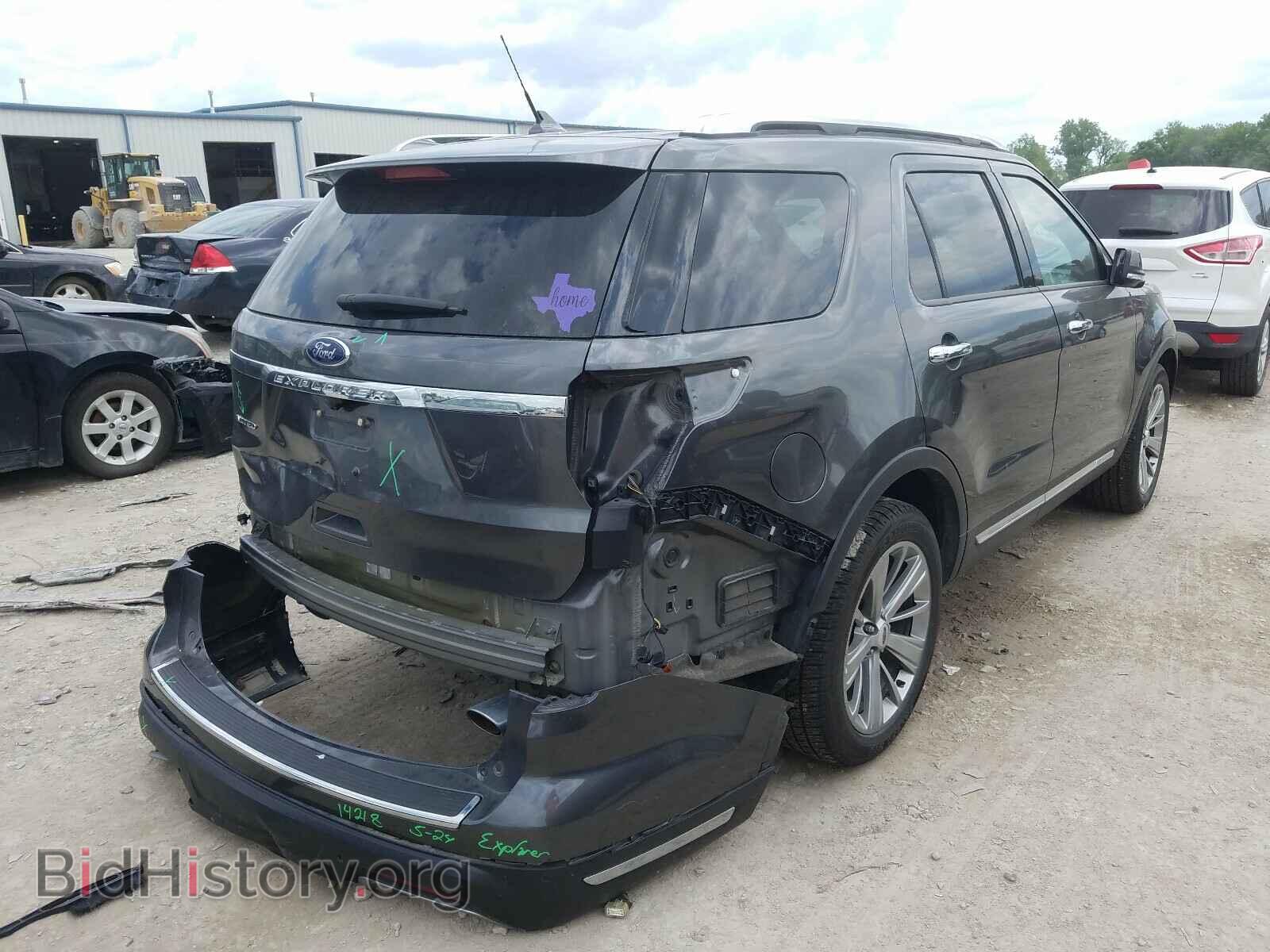 2018 FORD EXPLORER - VIN: 1FM5K7F87JGA28436 - Фото 4