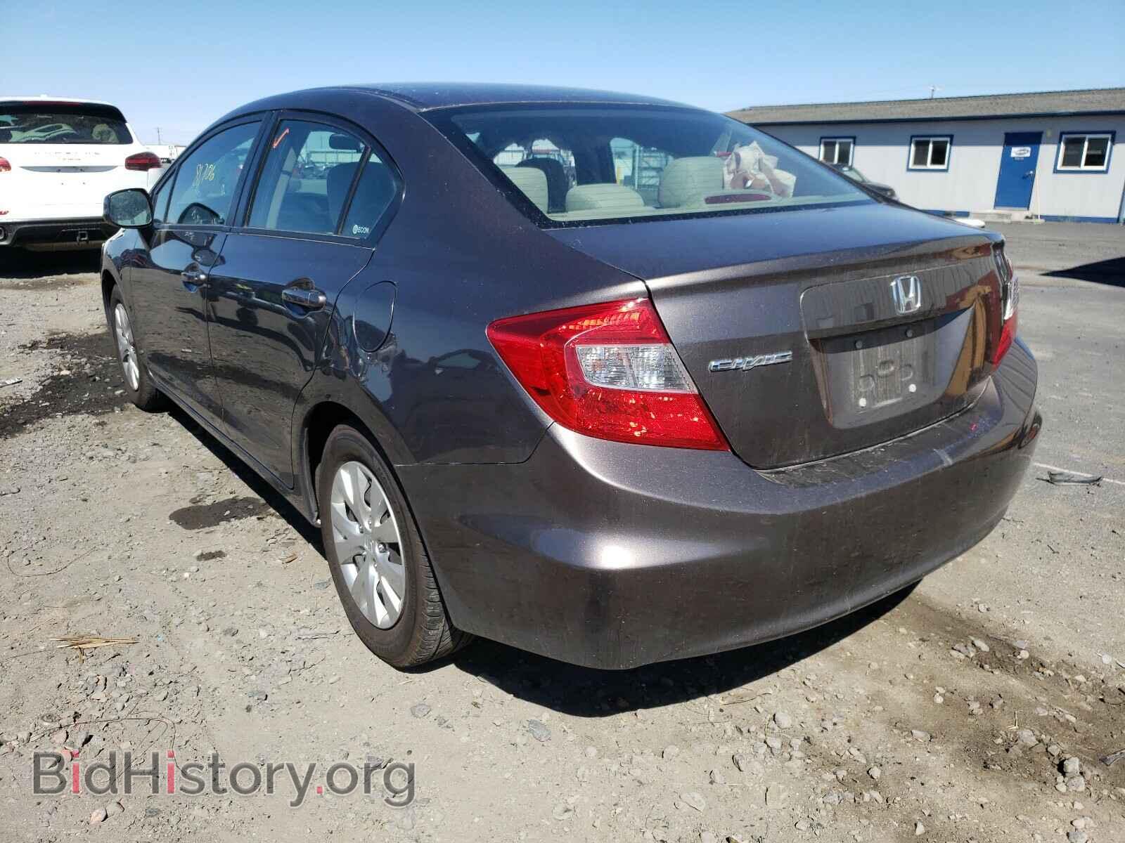 2012 HONDA CIVIC - VIN: 19XFB2F52CE305370 - Фото 3