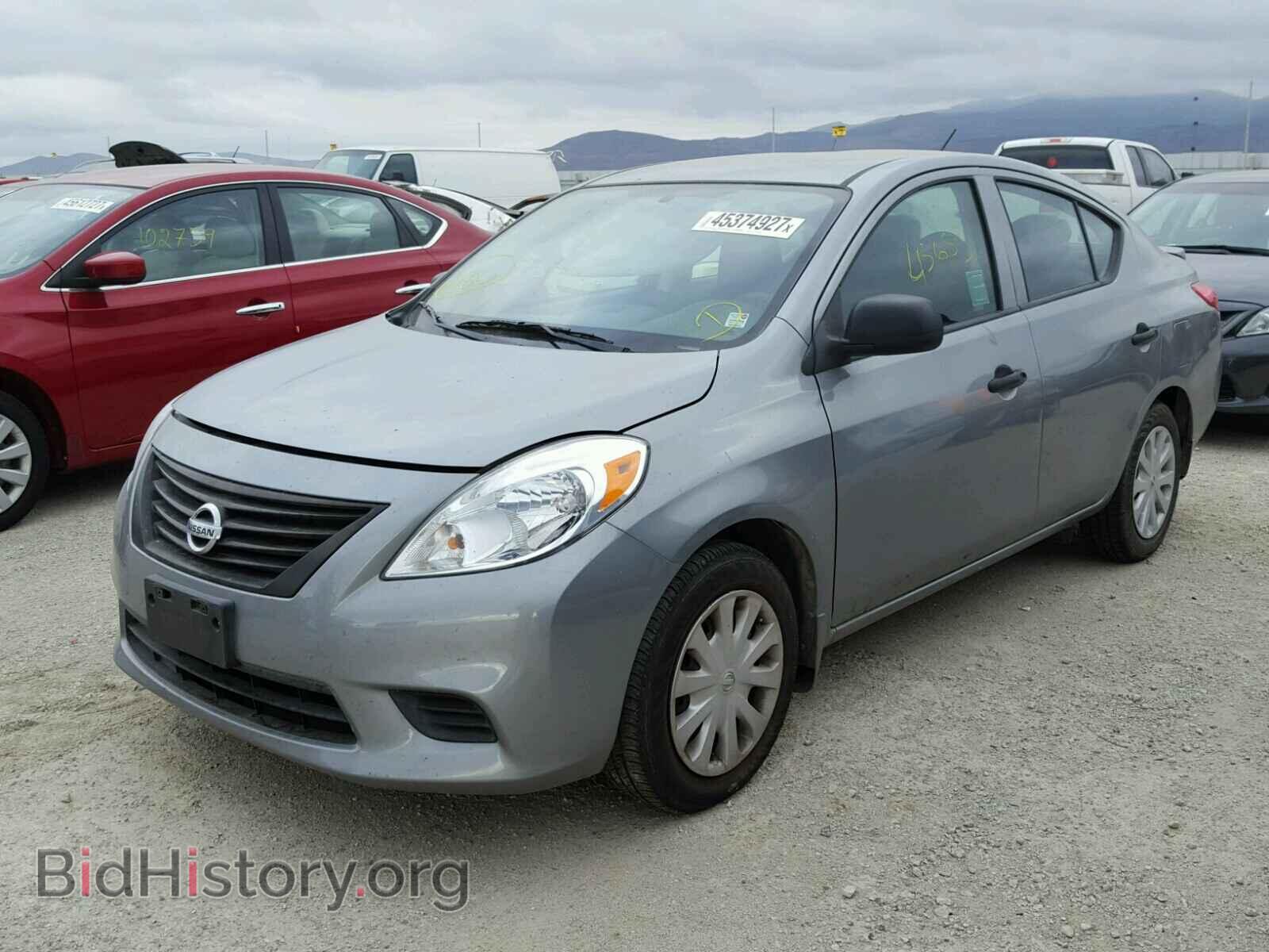 2014 NISSAN VERSA - VIN: 3N1CN7AP2EL820242 - Фото 2