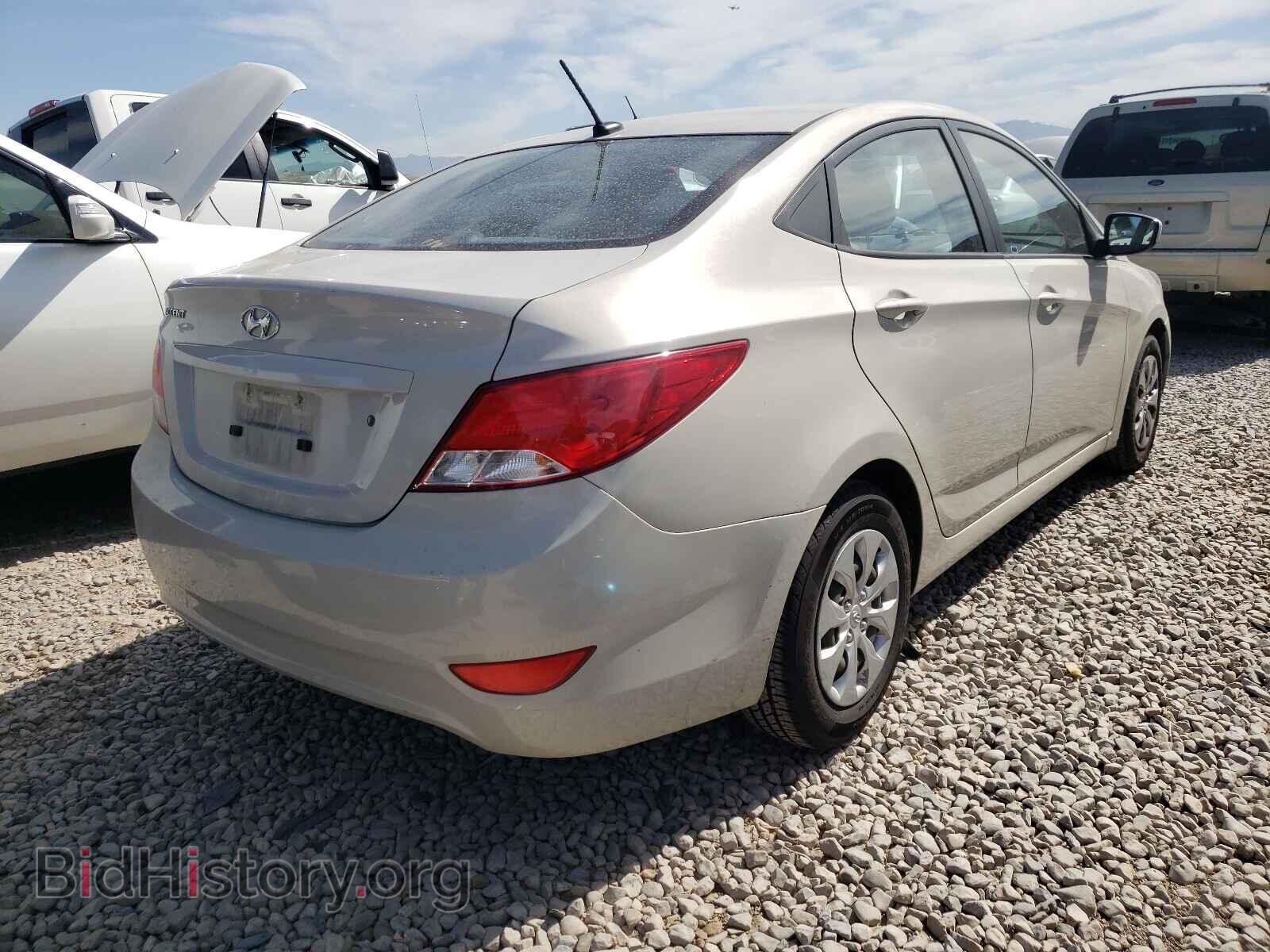 2016 HYUNDAI ACCENT - VIN: KMHCT4AE3GU033255 - Фото 4