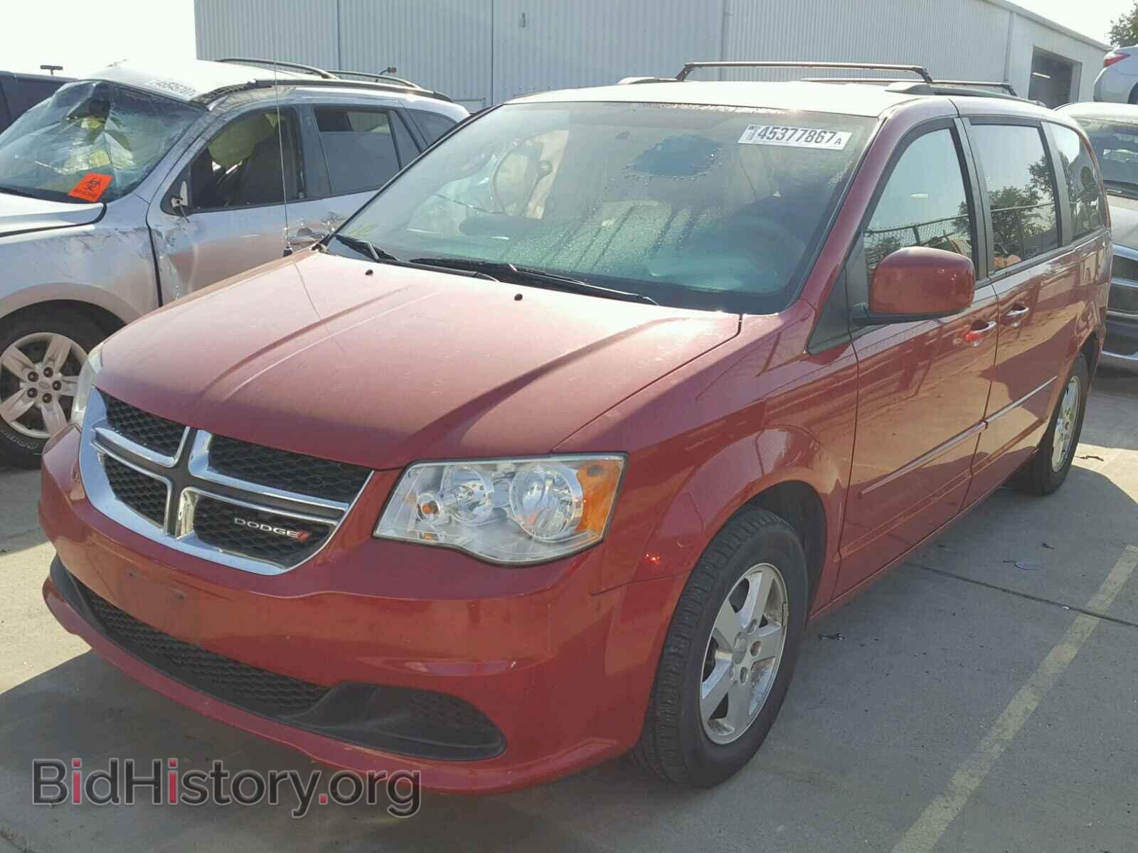 2012 DODGE CARAVAN - VIN: 2C4RDGCG4CR356605 - Фото 2