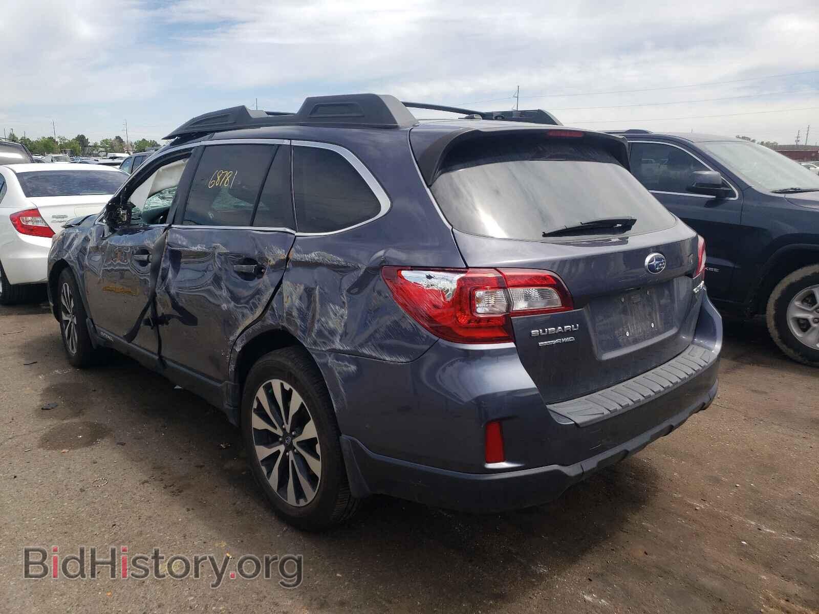 2015 SUBARU OUTBACK - VIN: 4S4BSBNC7F3295926 - Фото 3