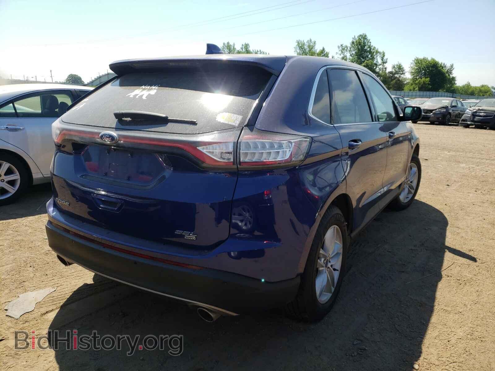 2015 FORD EDGE - VIN: 2FMTK4J81FBB57395 - Фото 4