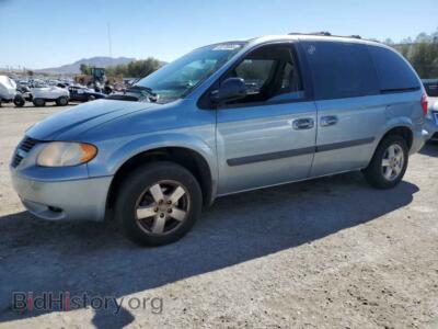 2006 Dodge CARAVAN SXT, blue — VIN 1D4GP45R06B609064, Copart
