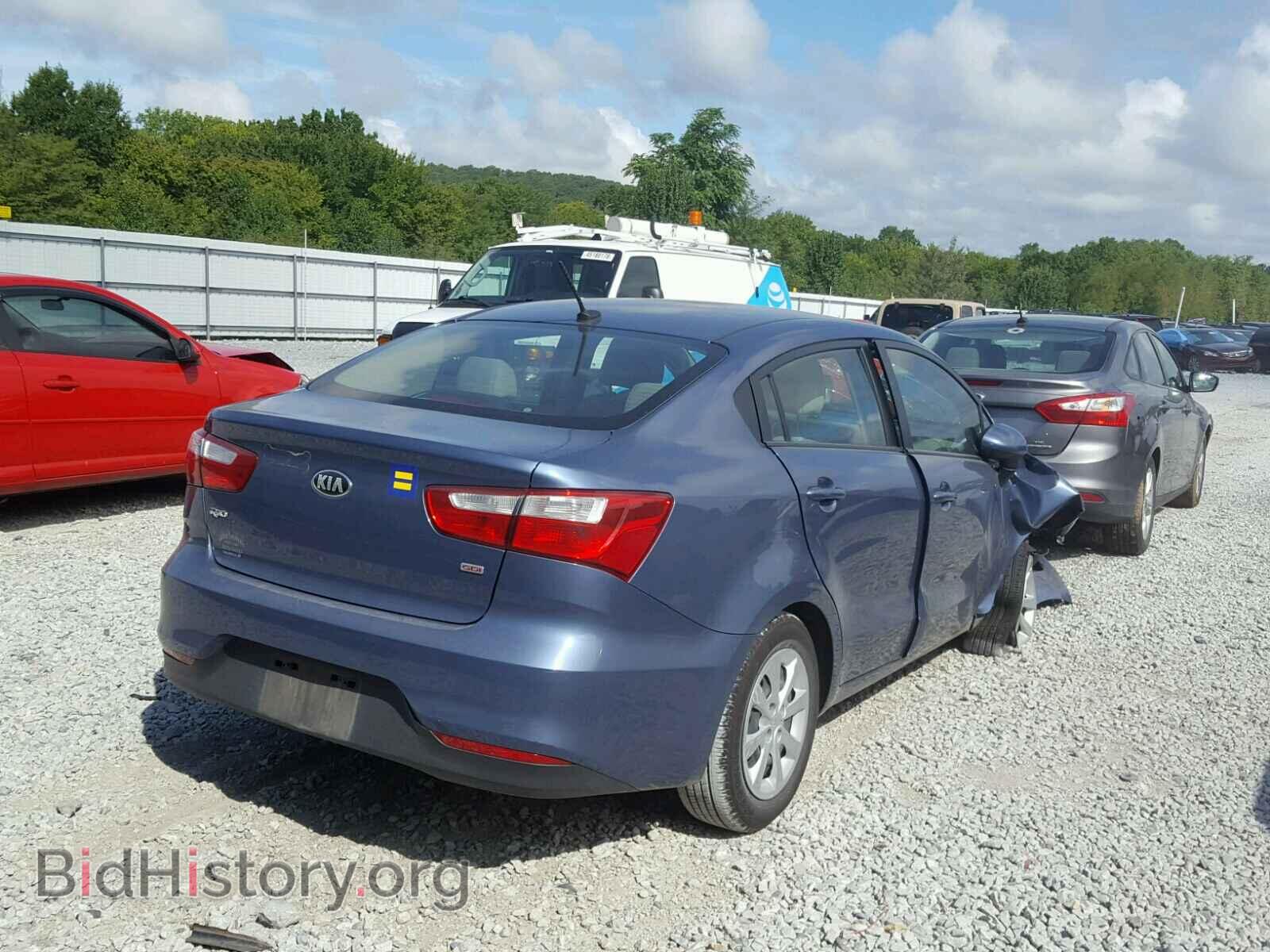 2016 KIA RIO - VIN: KNADM4A3XG6561137 - Фото 4