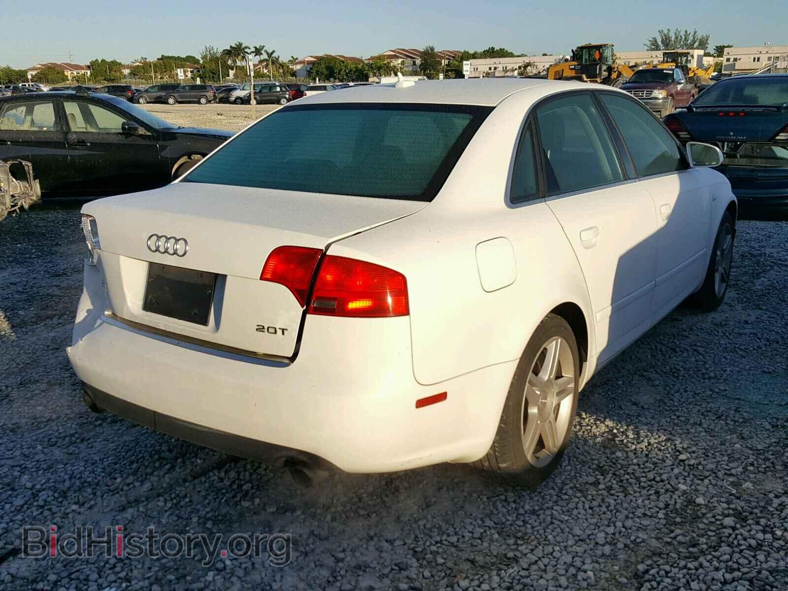 2007 AUDI A4 - VIN: WAUAF78E87A245027 - Photo 4
