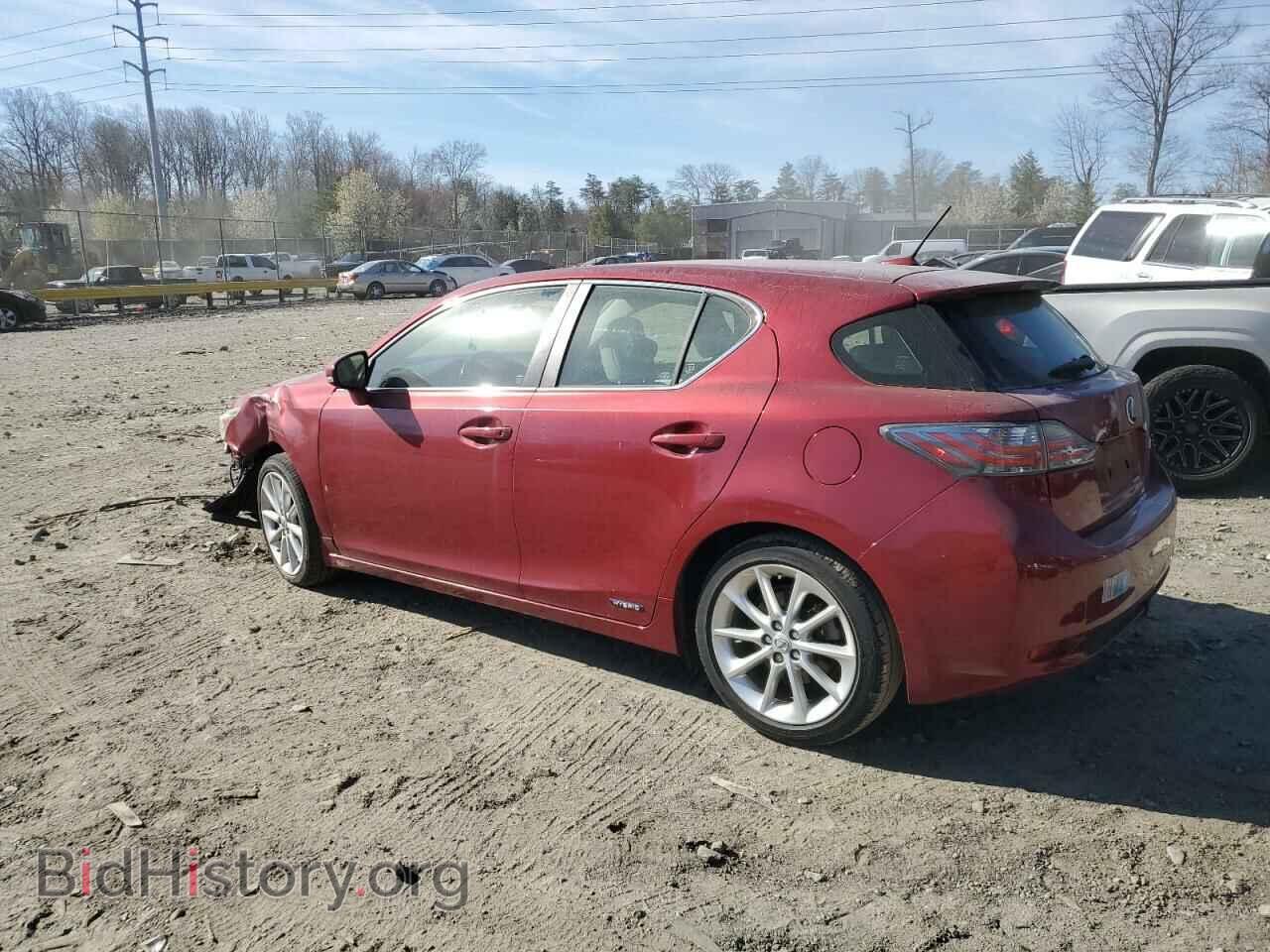 2012 LEXUS CT 200 - VIN: JTHKD5BH4C2085462 - Фото 2