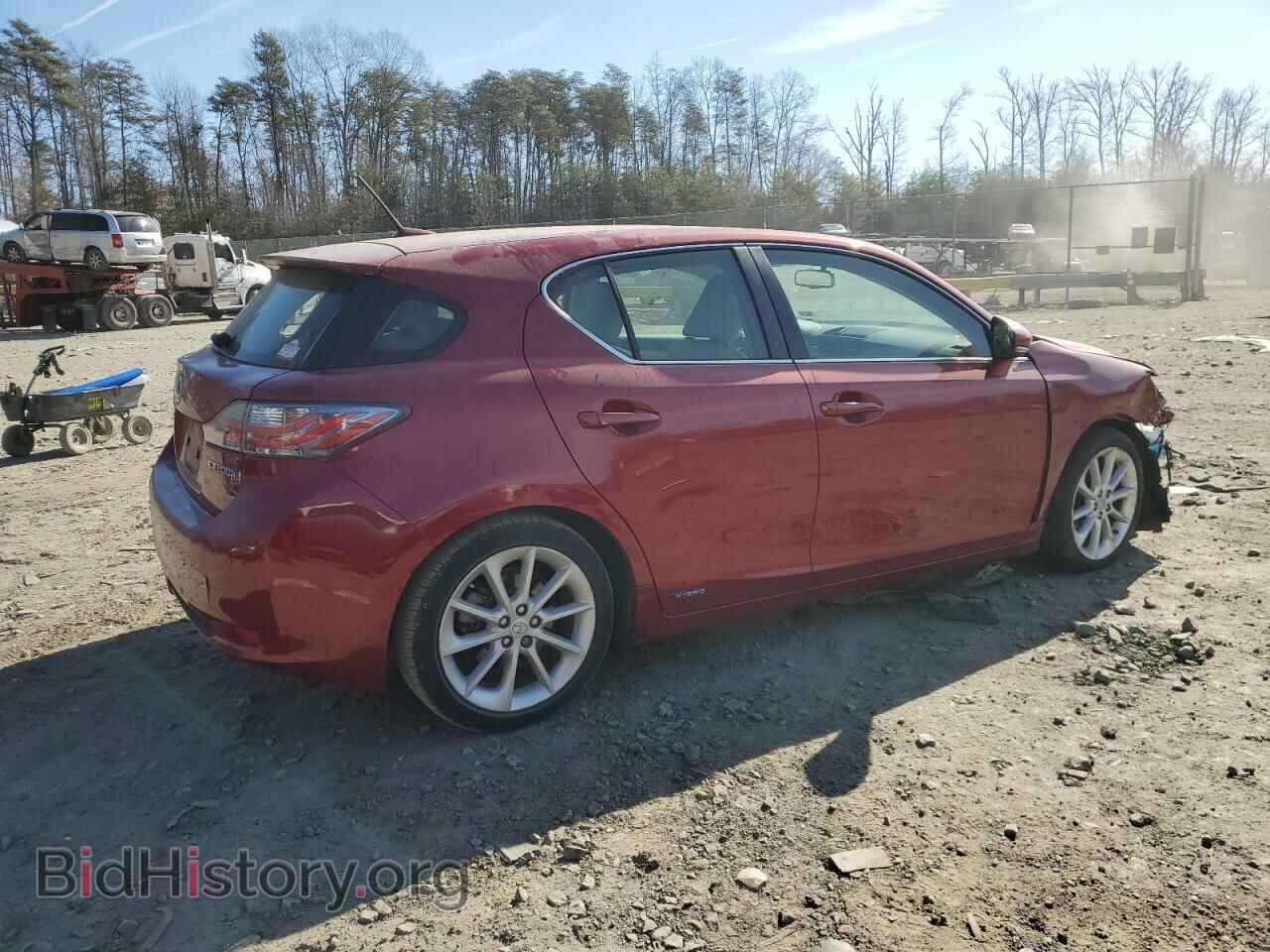 2012 LEXUS CT 200 - VIN: JTHKD5BH4C2085462 - Фото 3